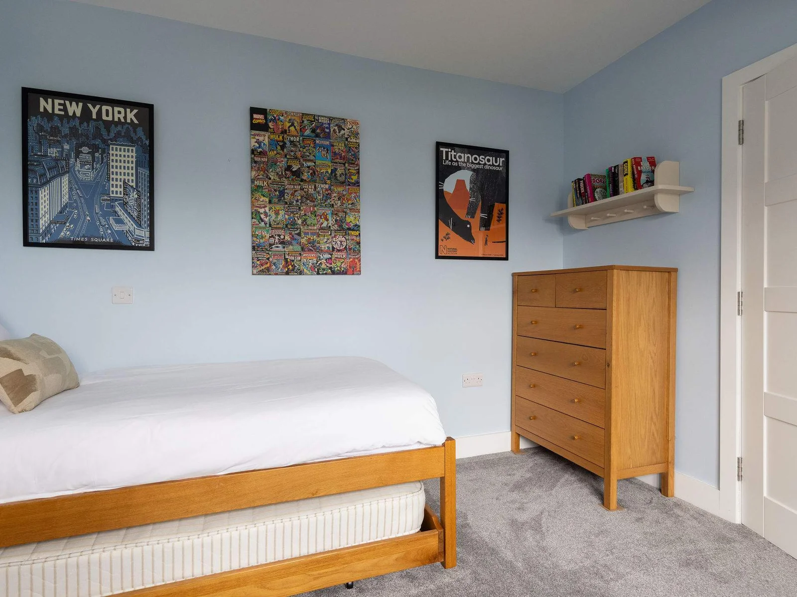 Playful details make younger guests feel right at home