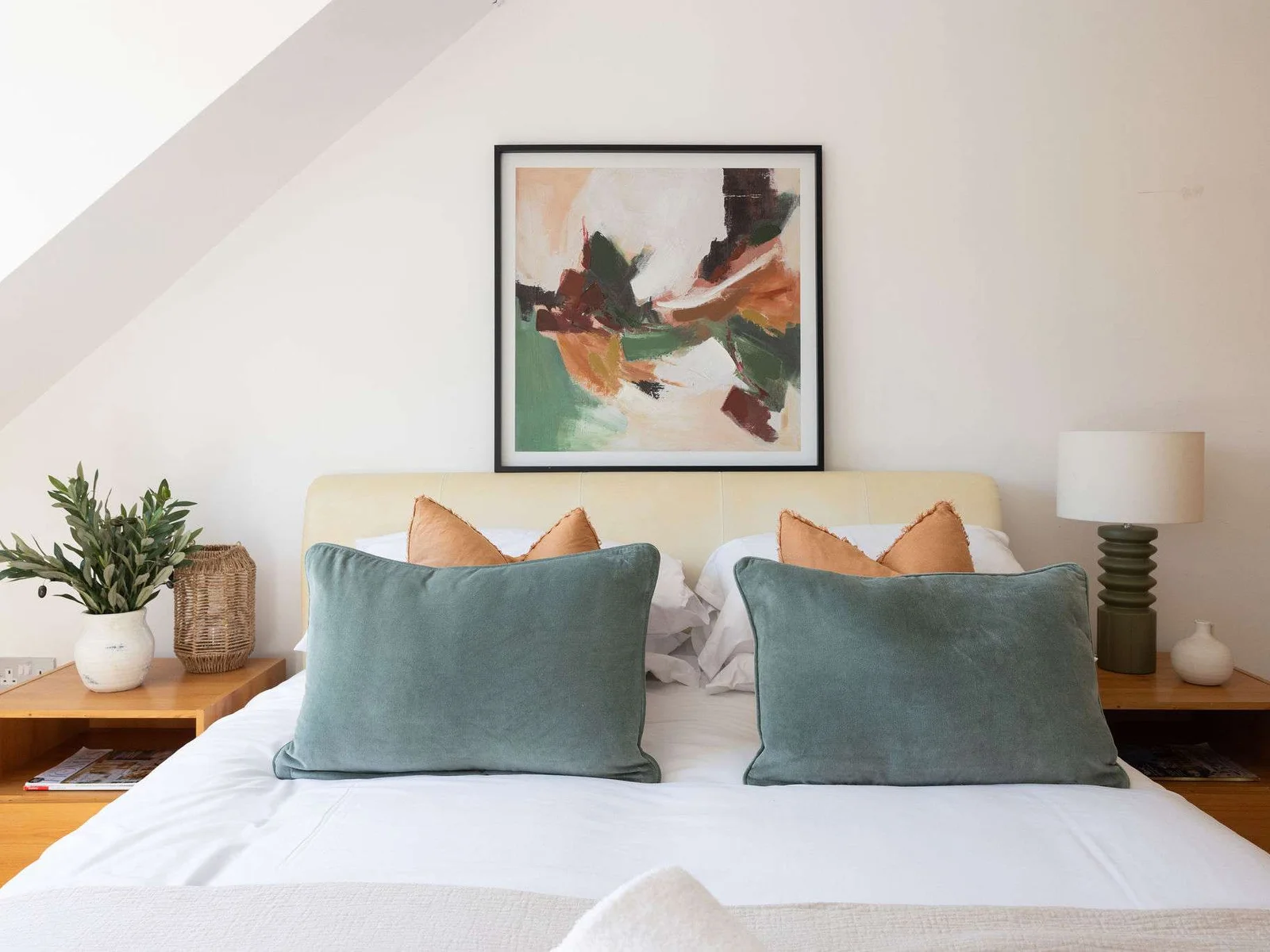 Rest comfortably in this relaxing double bedroom, offering a peaceful retreat after busy days.