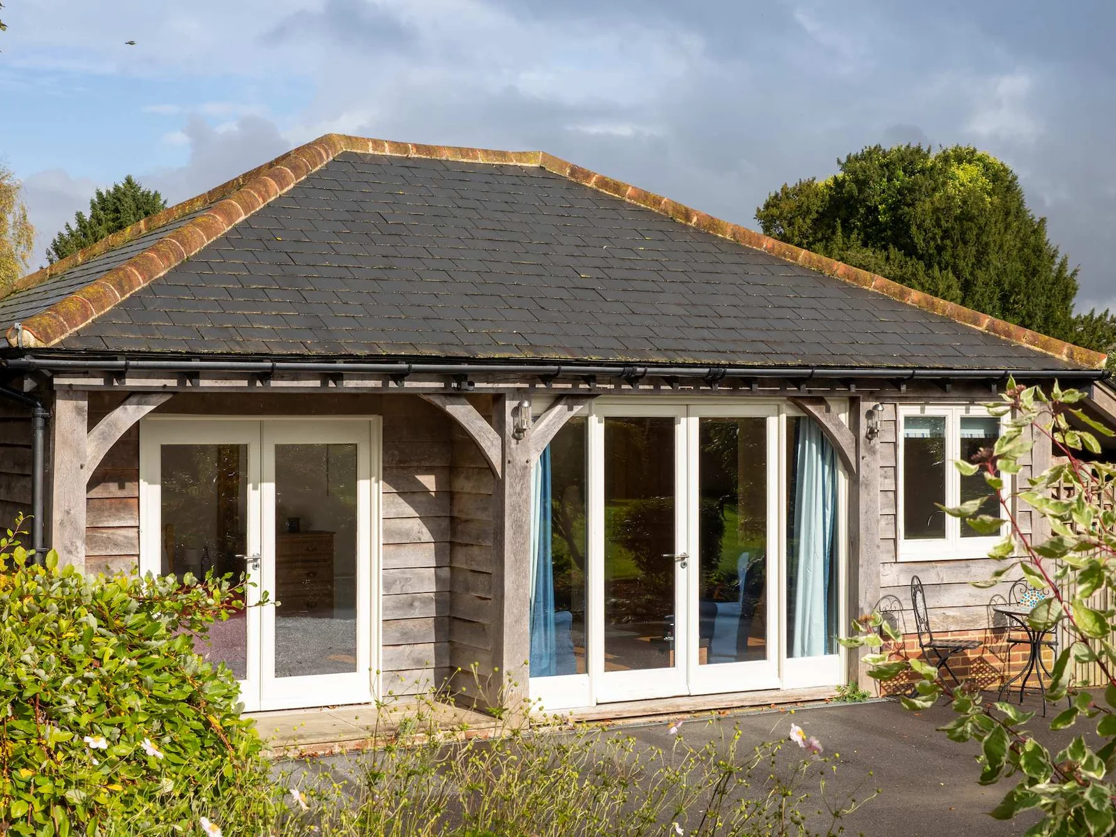 The self contained annexe.