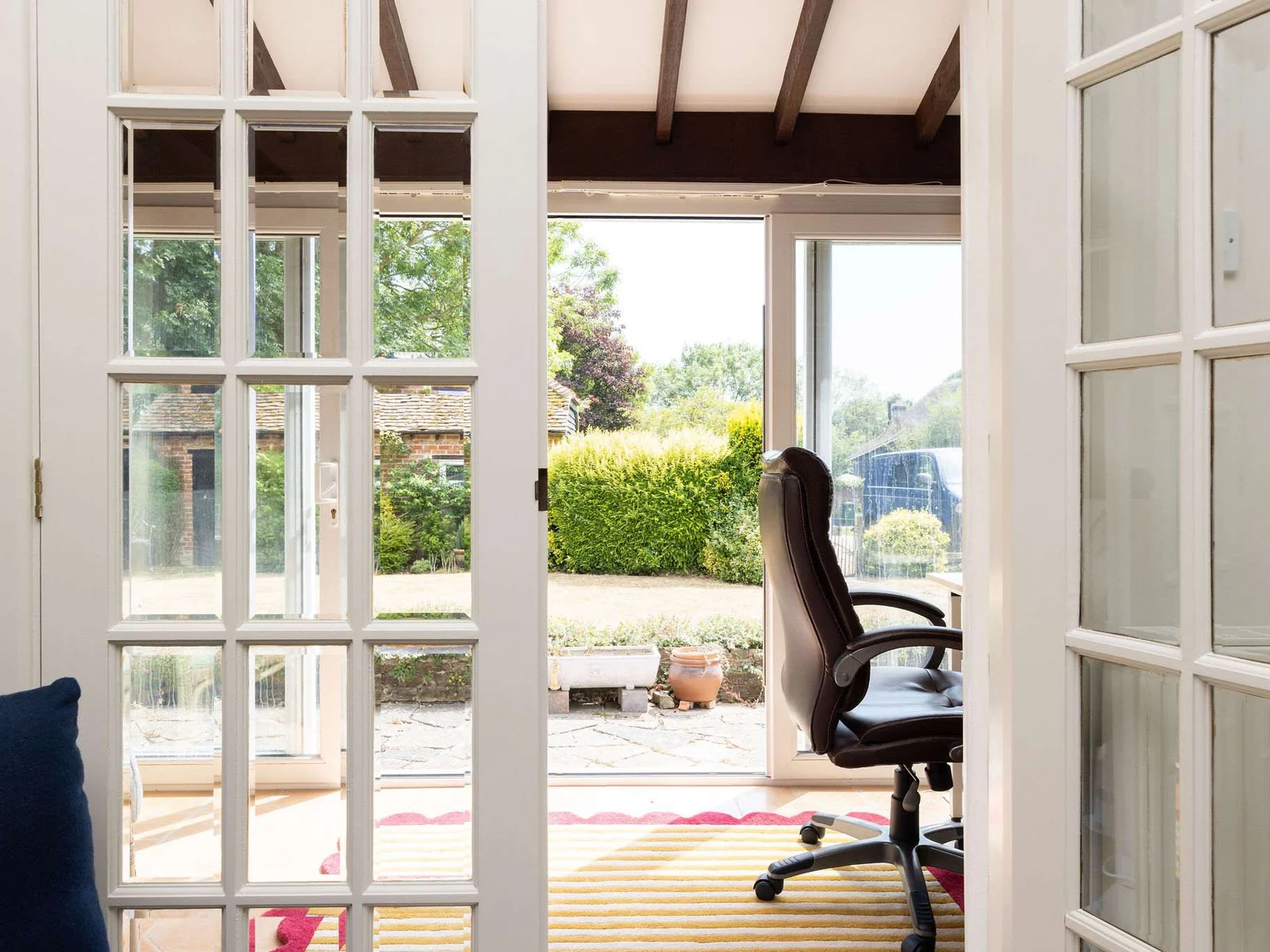 A dedicated workspace for those looking to catch up on a bit of work or study during their stay.