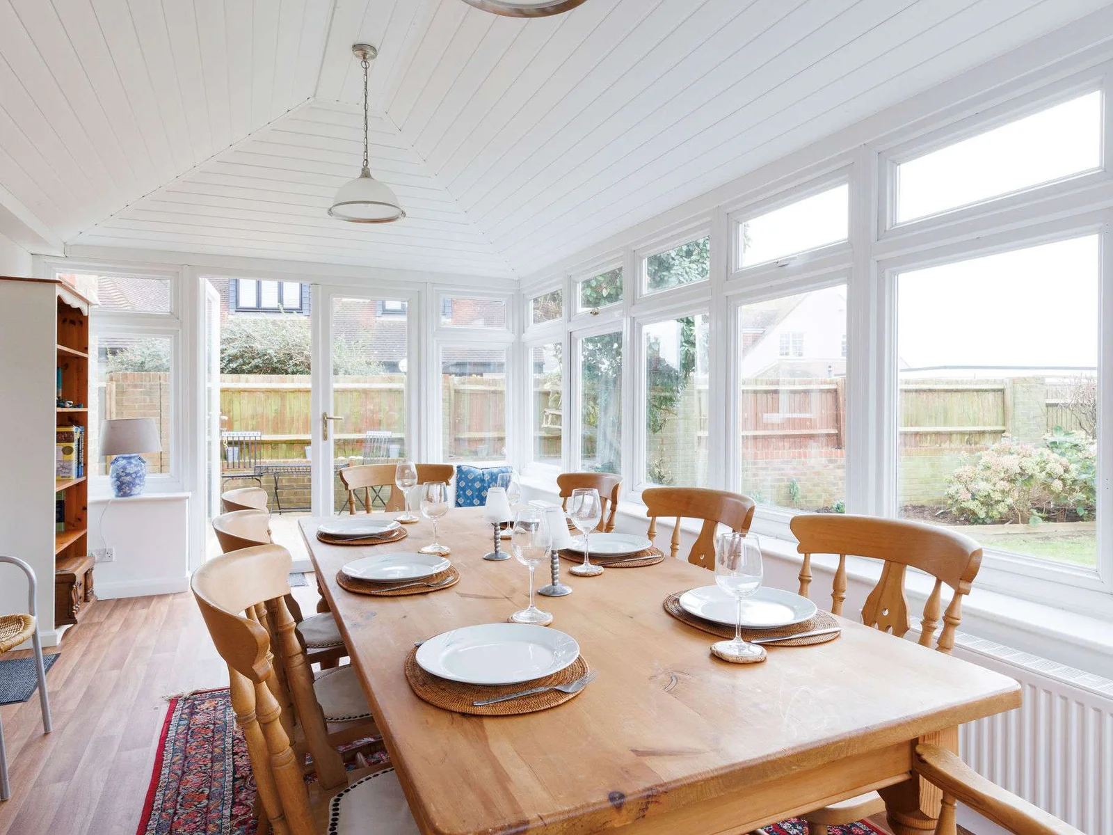 Spend evenings catching up with friends and family over good food.