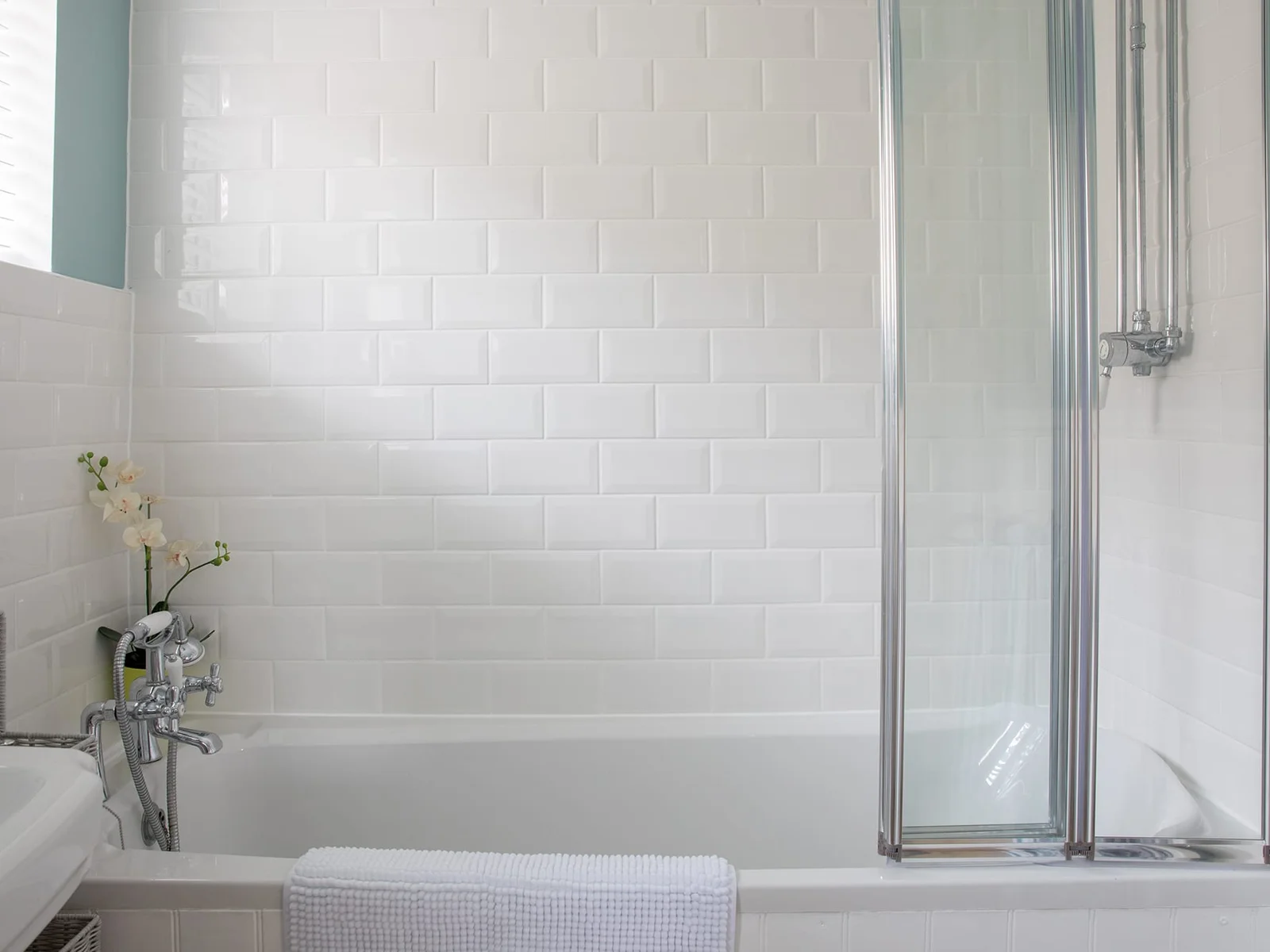 Pamper yourself by having a long, relaxing bubble bath.
