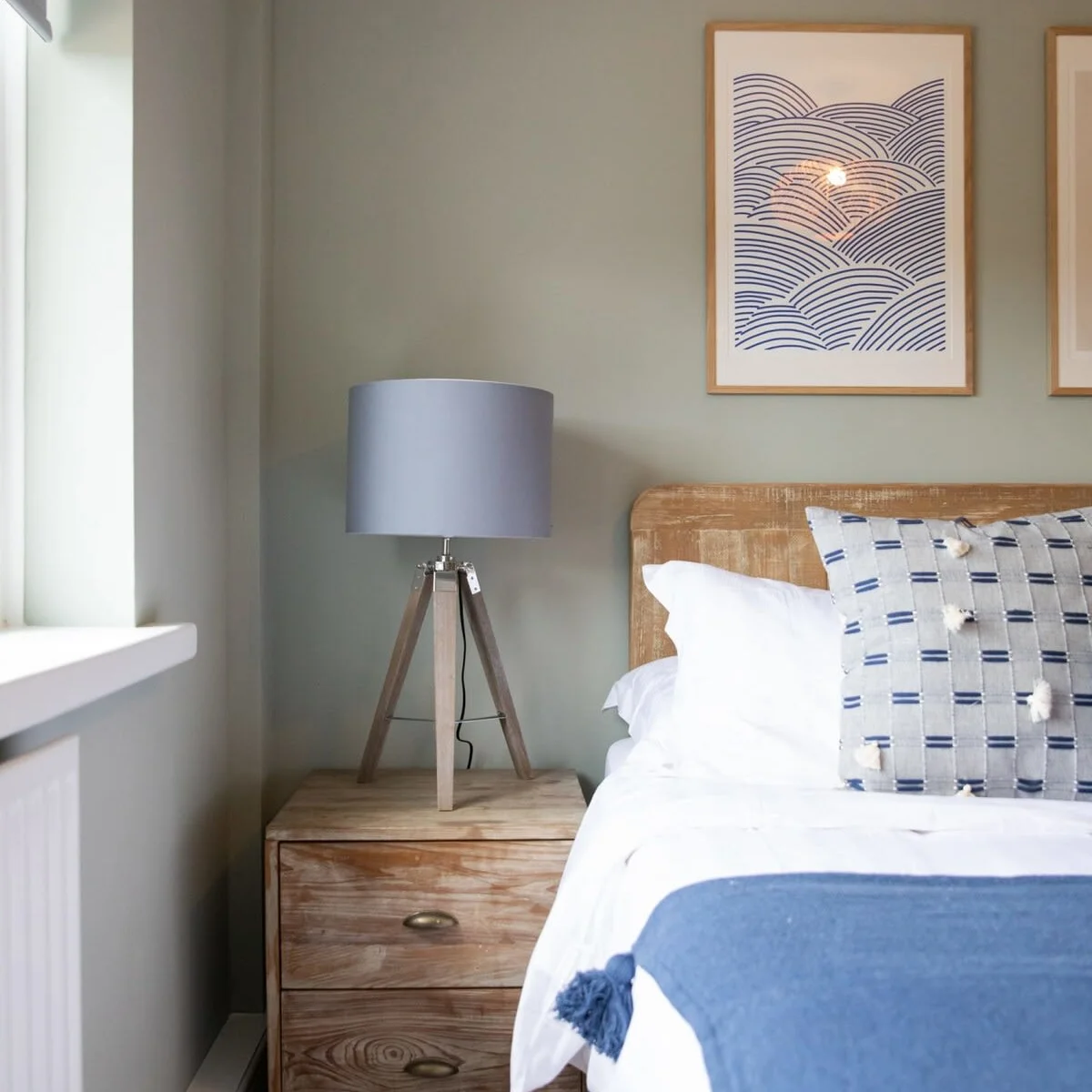 Turn on the lamp and enjoy bedtime reading