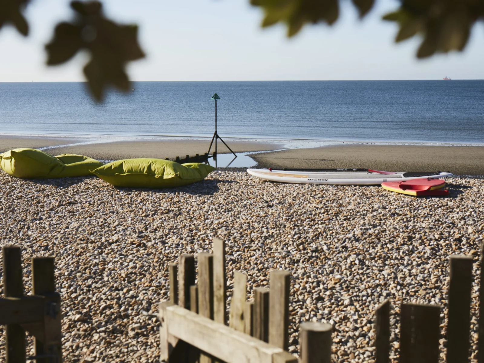 Head straight out onto the beach from the the house anytime of the day..