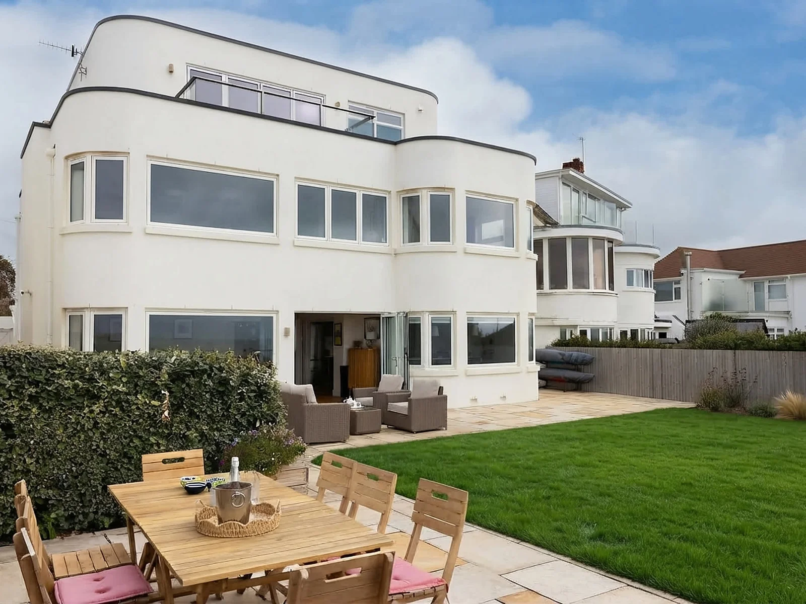 Al Fresco Dining / Art Deco Architecture