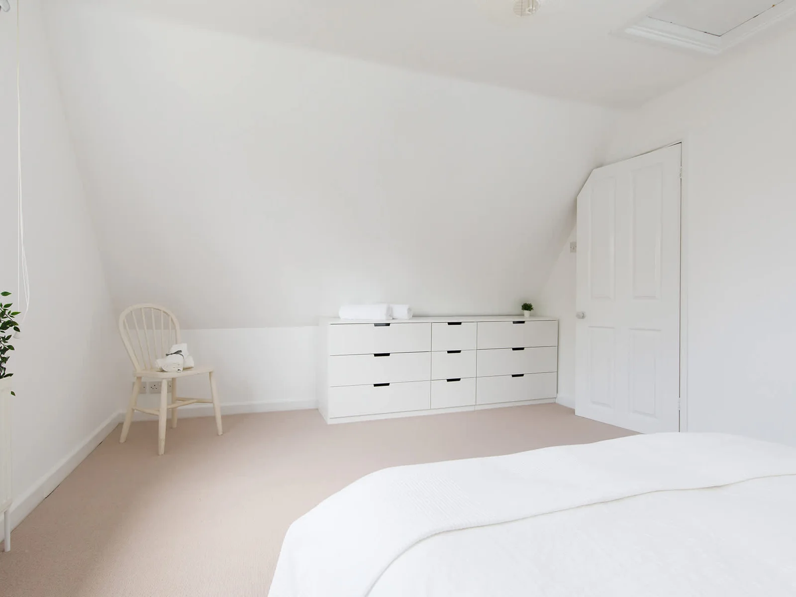 This double room has ample draw space for your belongings.