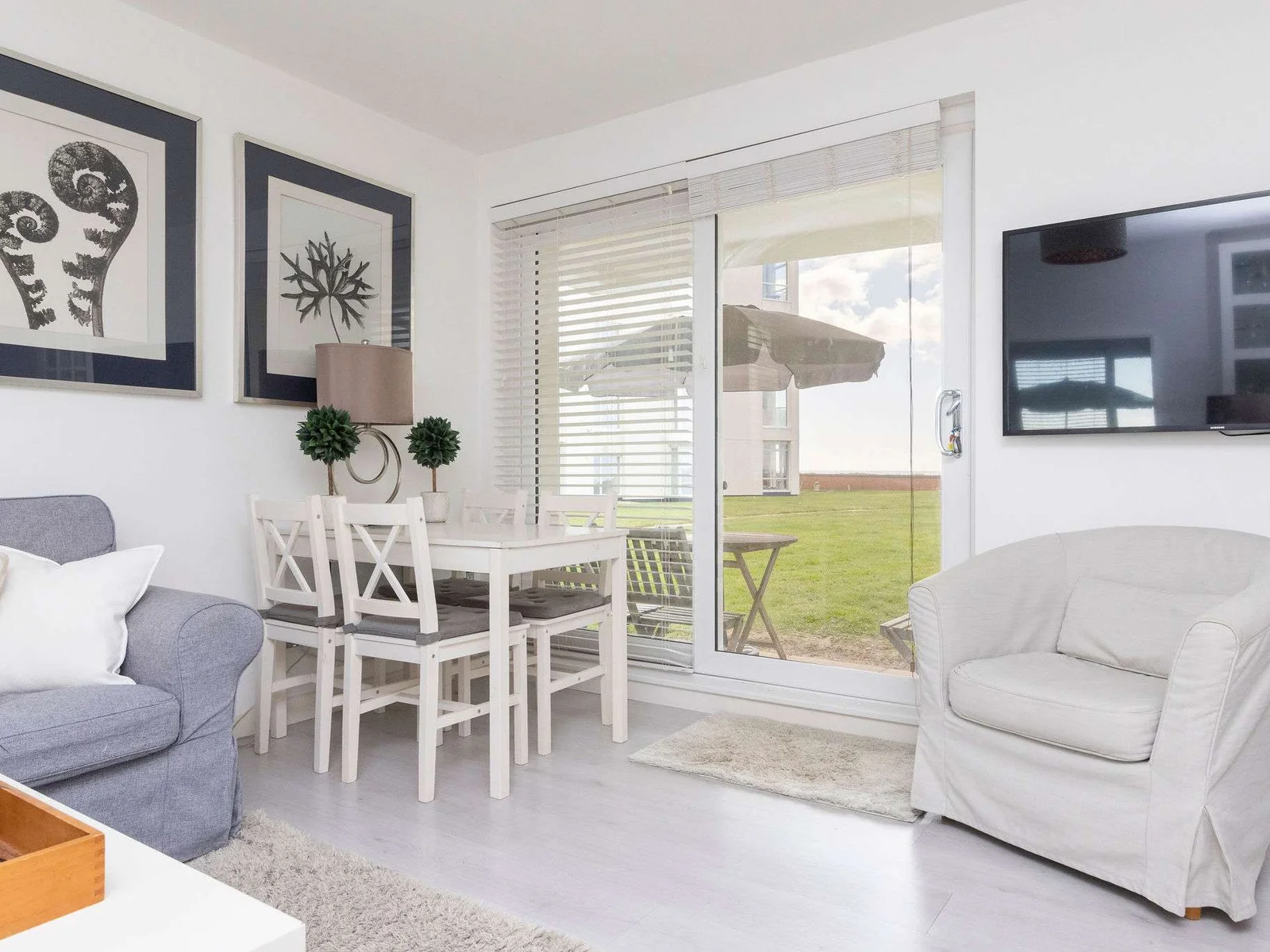 Open up the patio doors to your outdoor area!