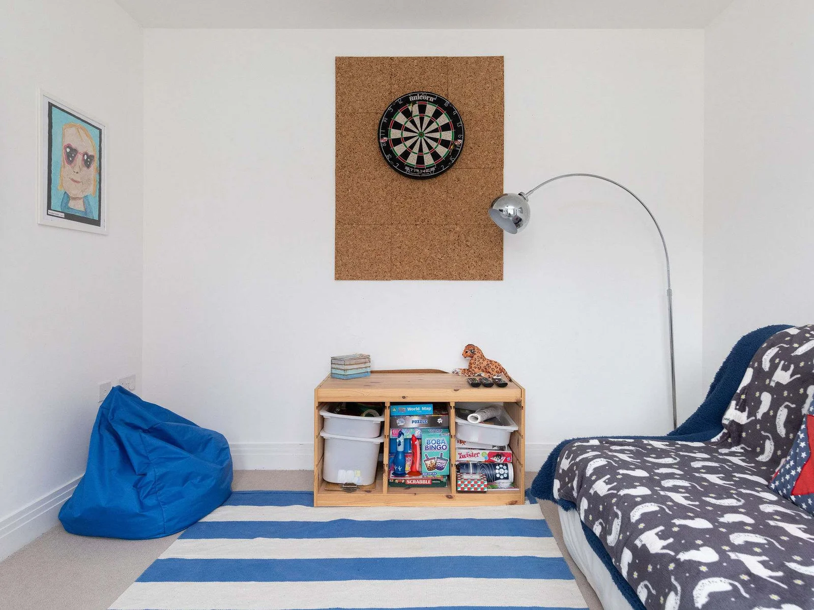 Stocked with classic board games and comfy seating, it's the perfect hideout for hours of fun.