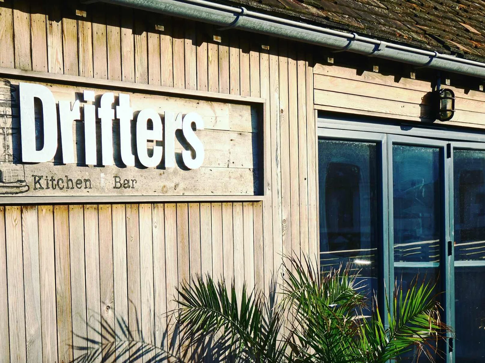 East Wittering village isn't far from the house and has a good choice of restaurants and cafes. Pictured: Drifters Kitchen and Bar.