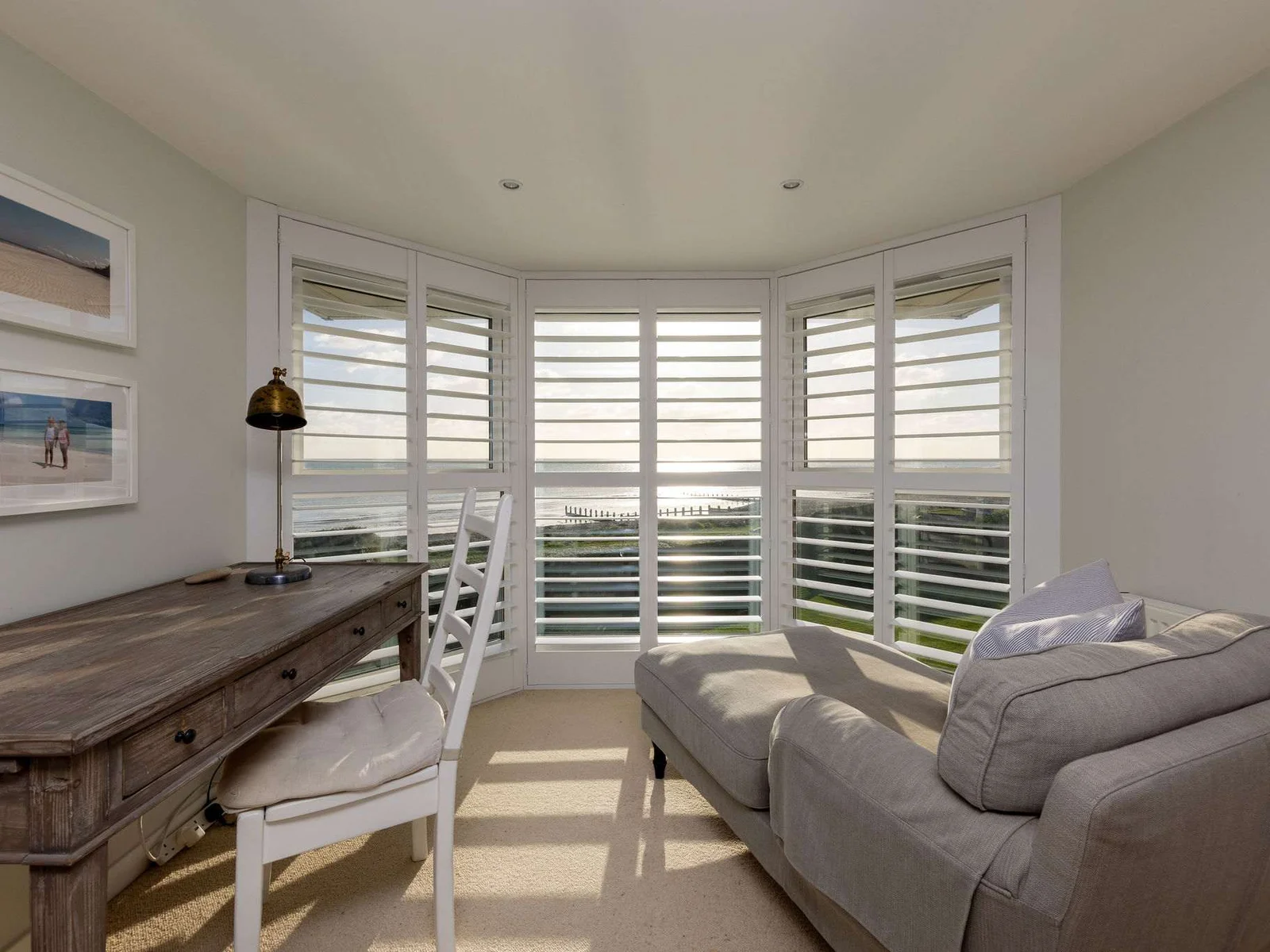 Relaxing workspace with inspiring ocean views.