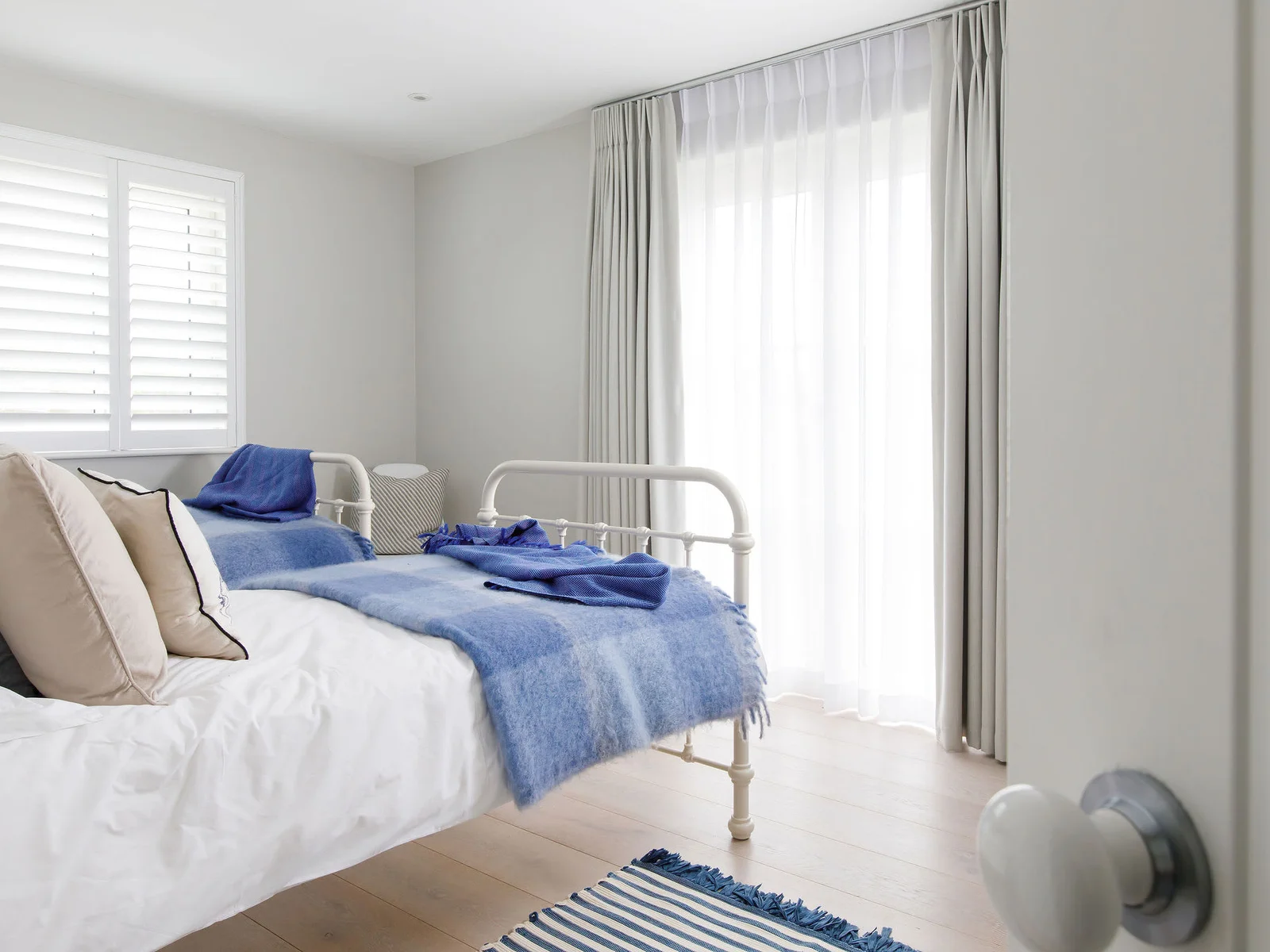 Light and airy bedrooms