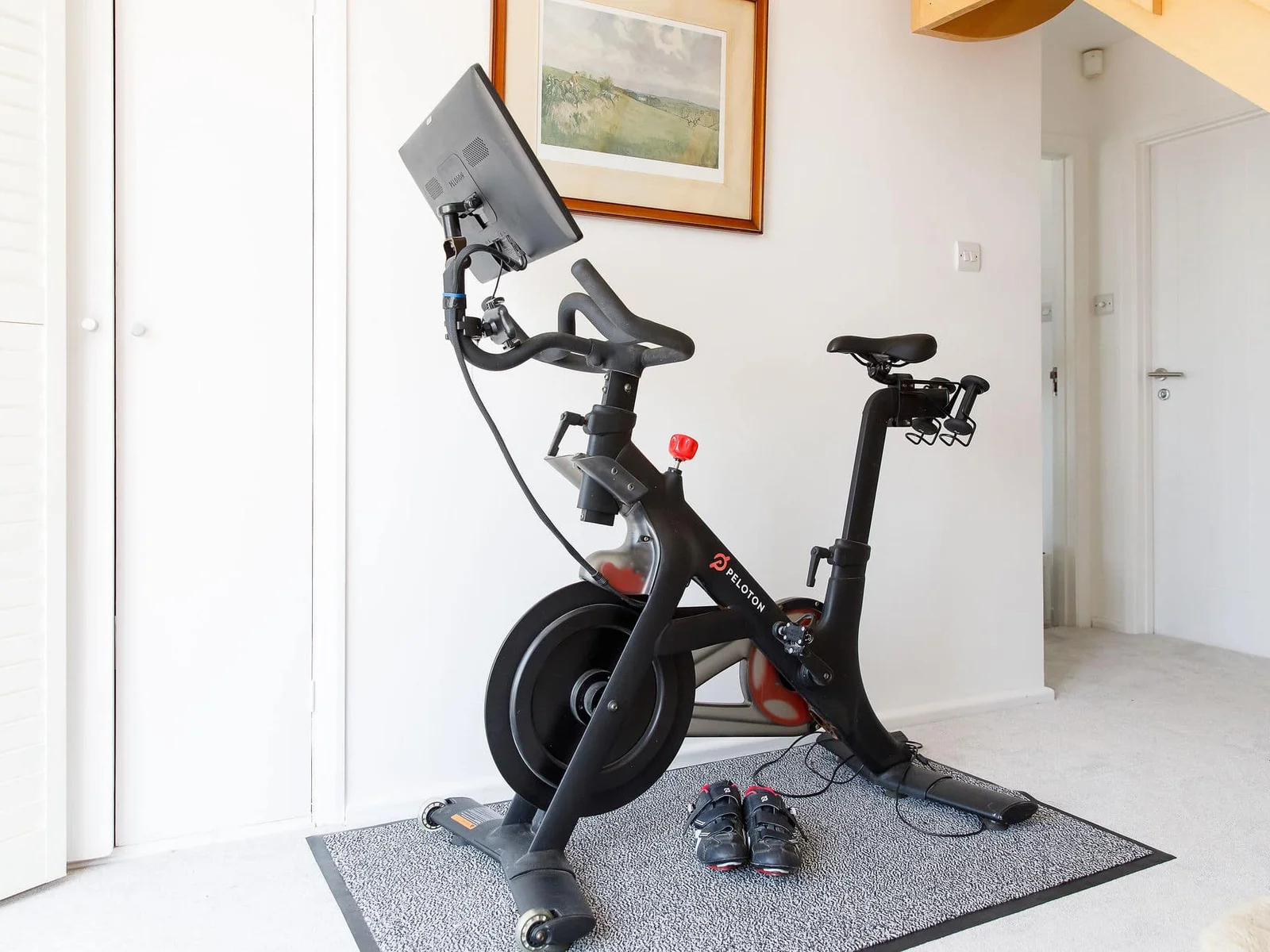 You're welcome to use the Peloton bike during your stay.