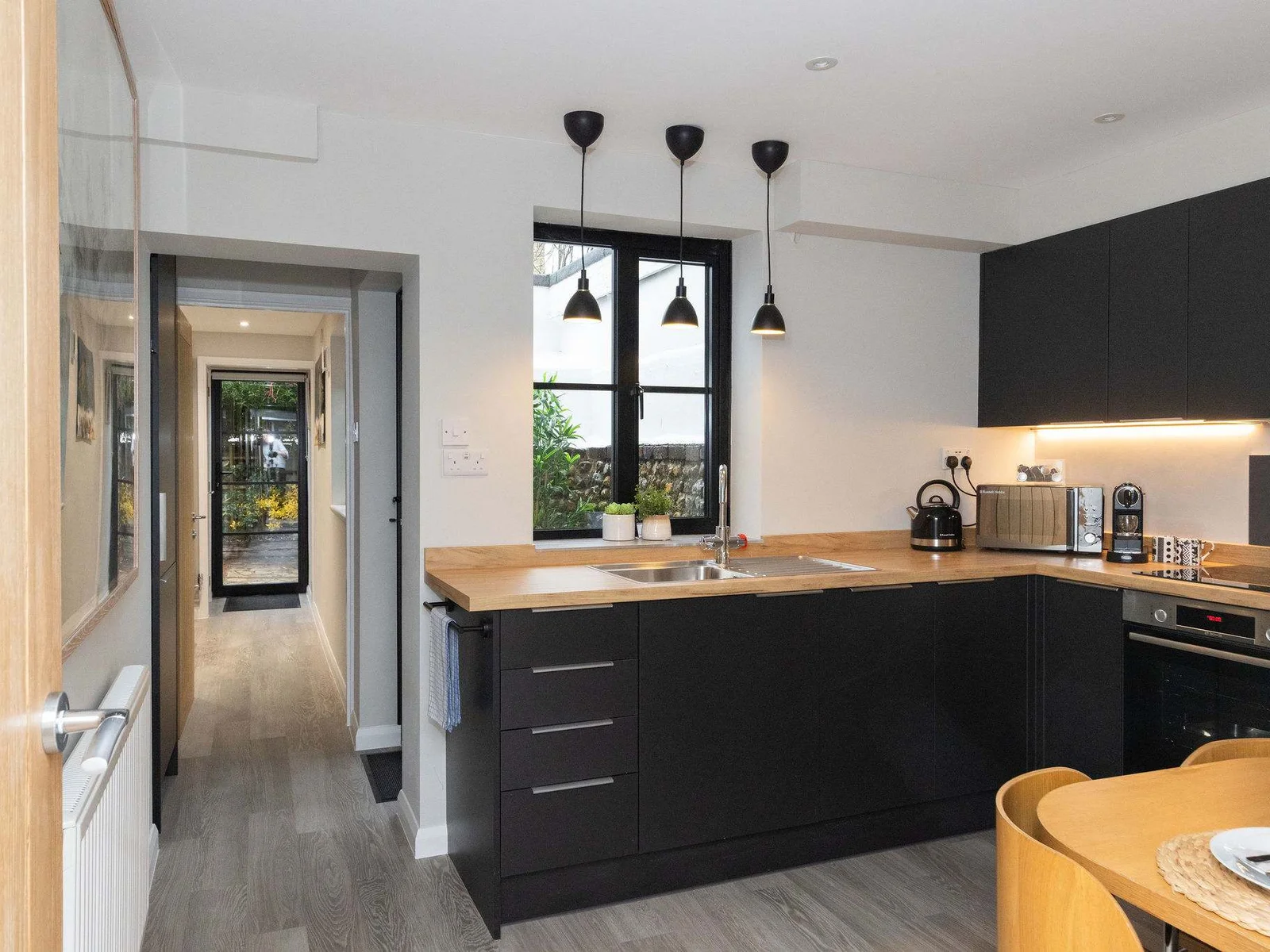 This stylish period home blends original character with contemporary interiors!