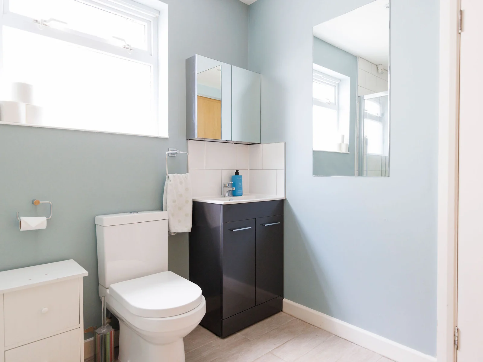 Newly refurbished shower room