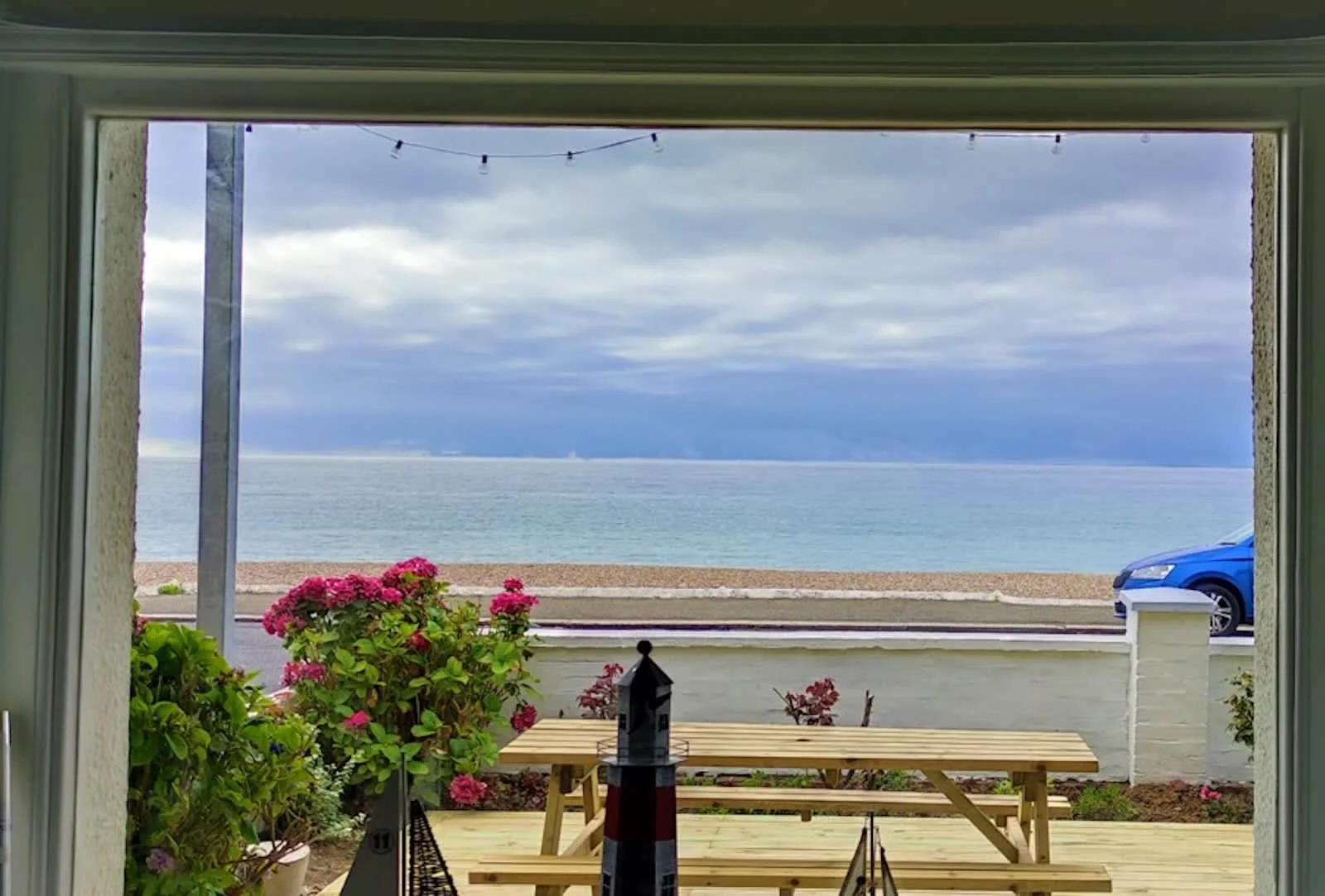 Great views from the lounge