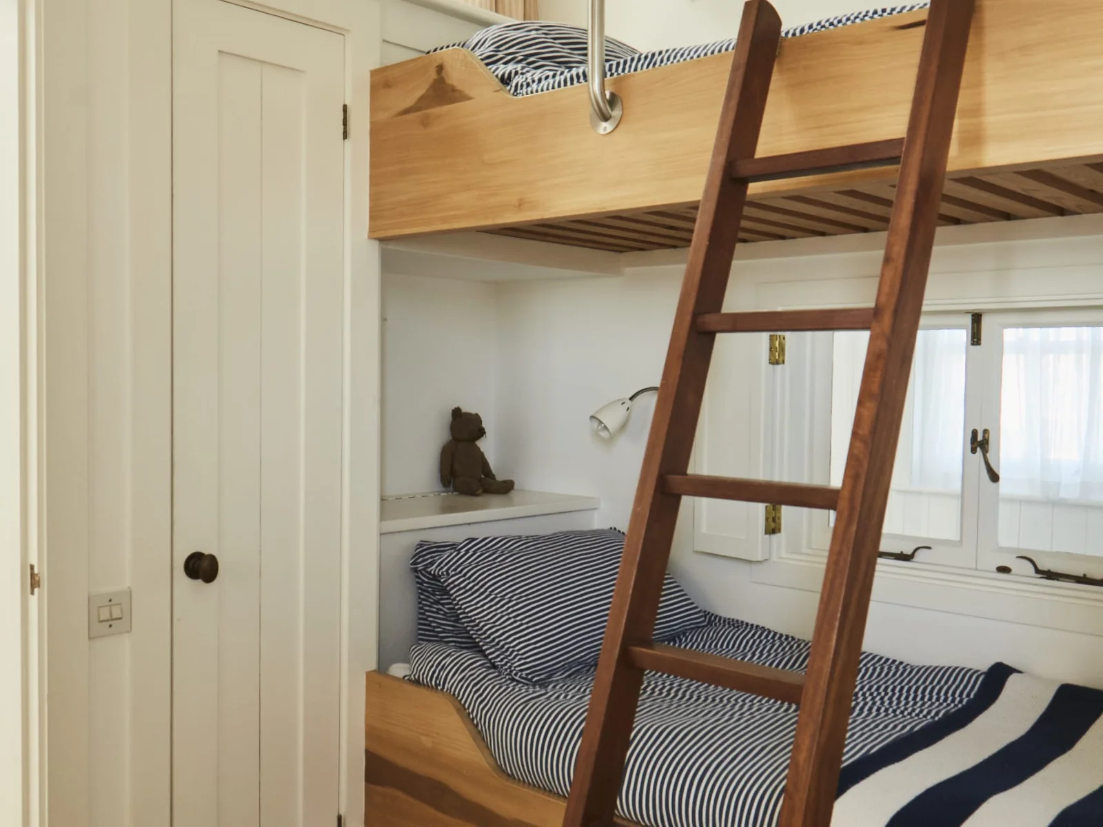 Children will love the cosy bunk room.