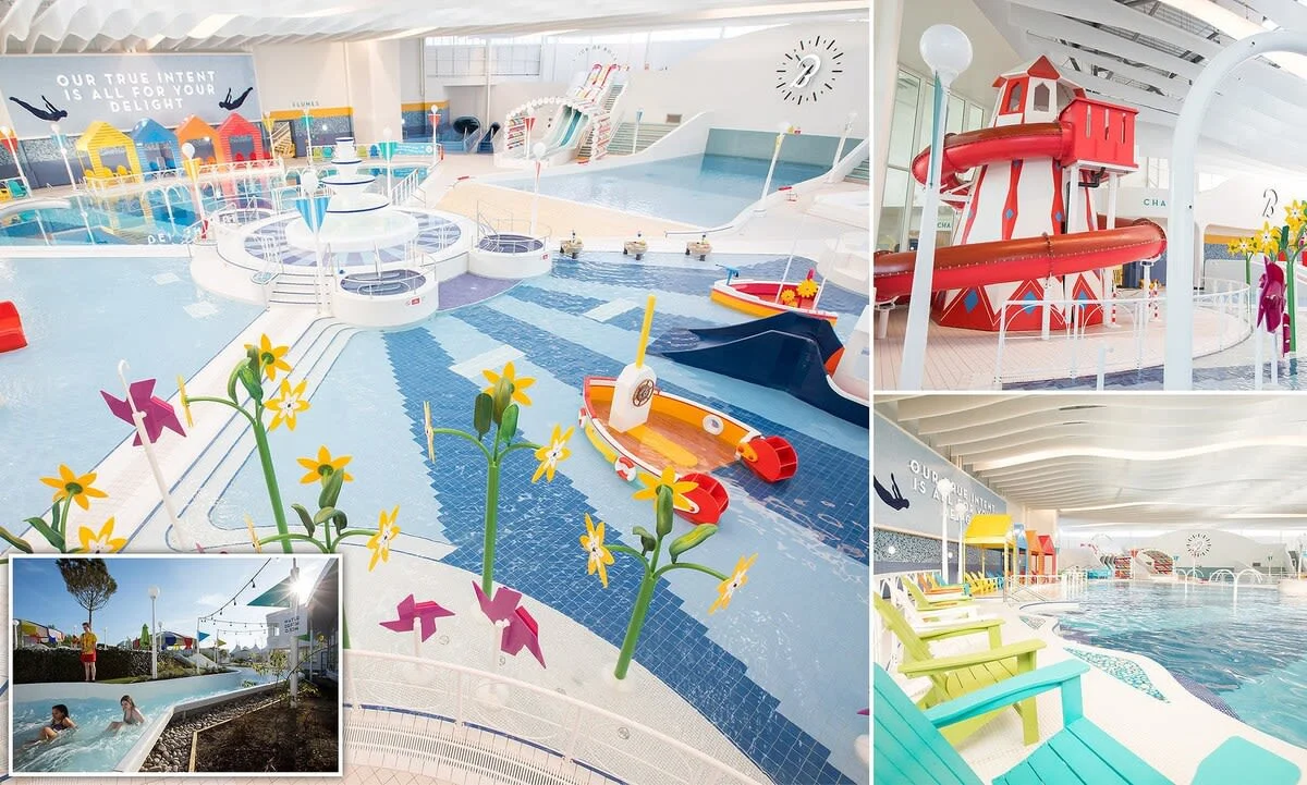 The new swimming pool at Butlins is amazing