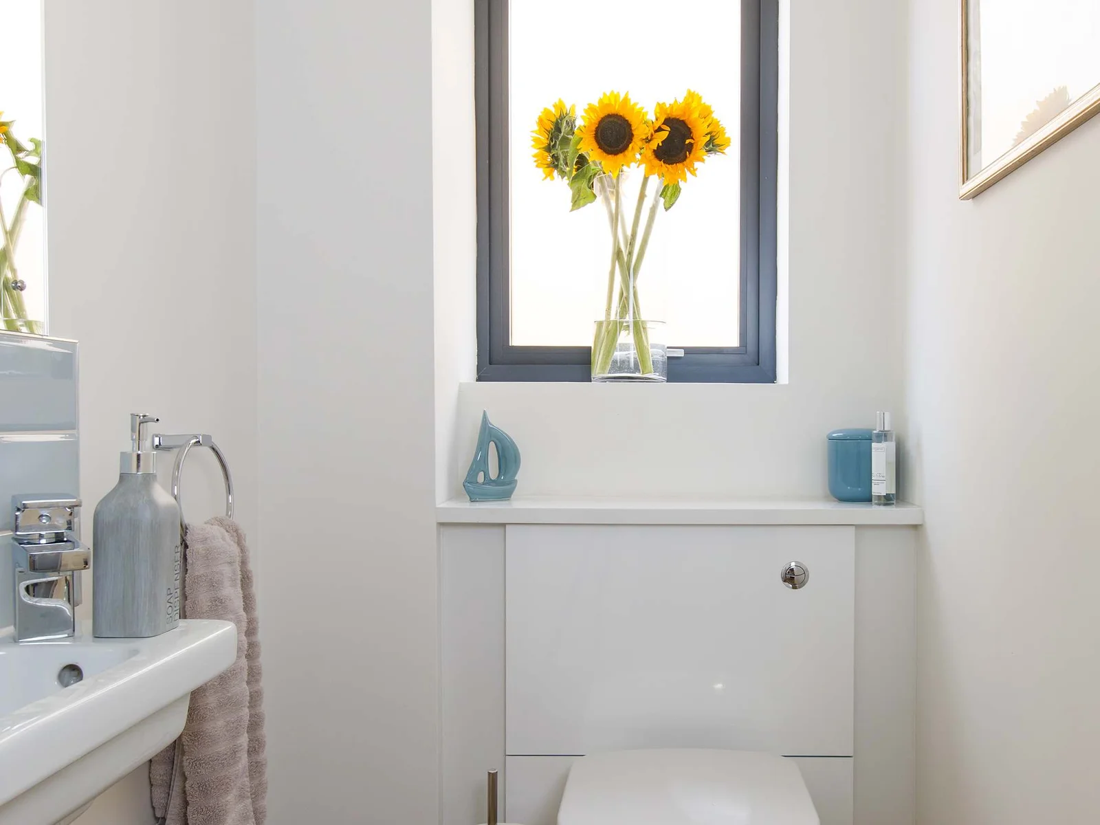 As well as three en-suites, there is a downstairs cloakroom.