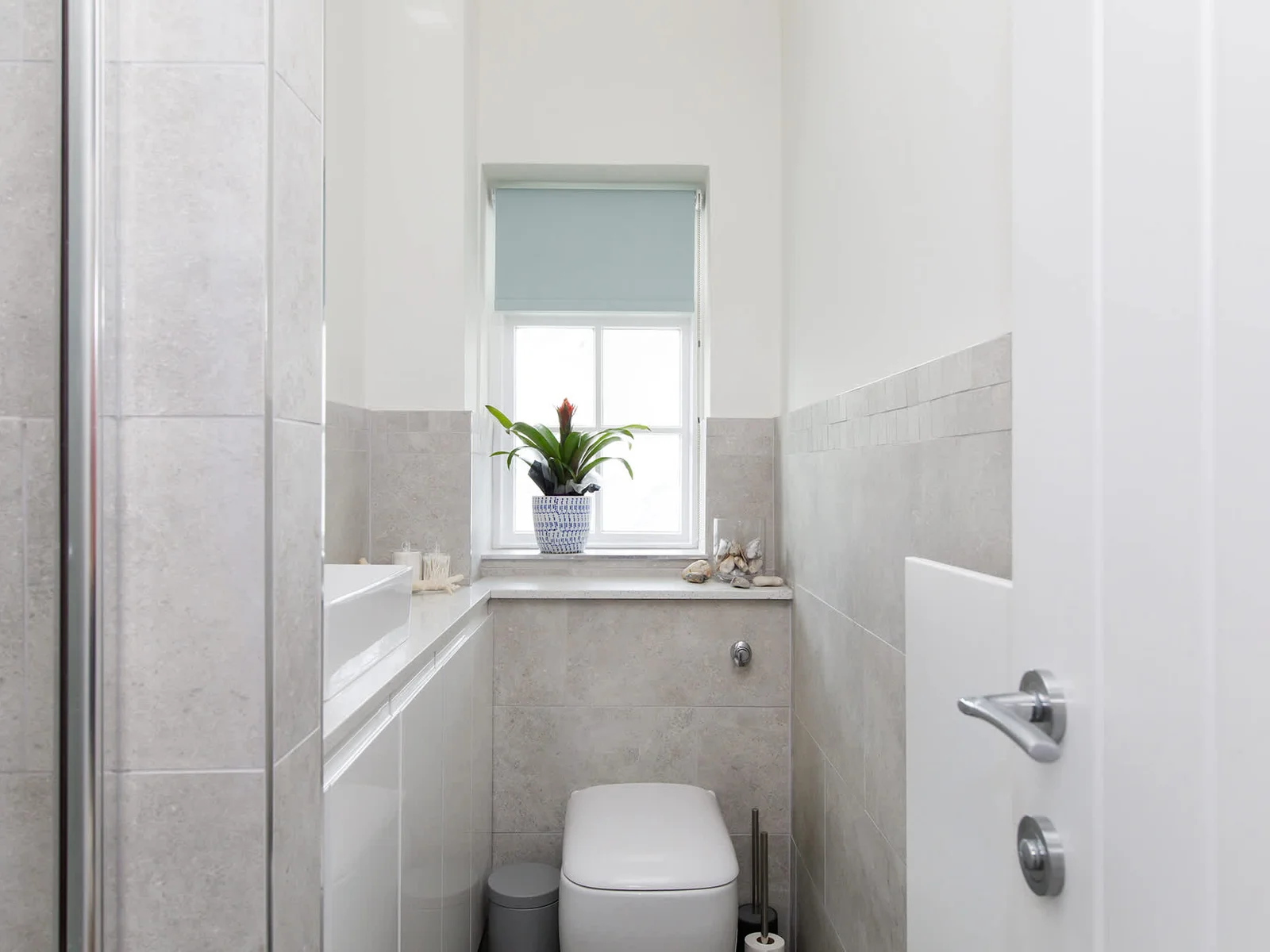 There is a handy downstairs shower room with WC.