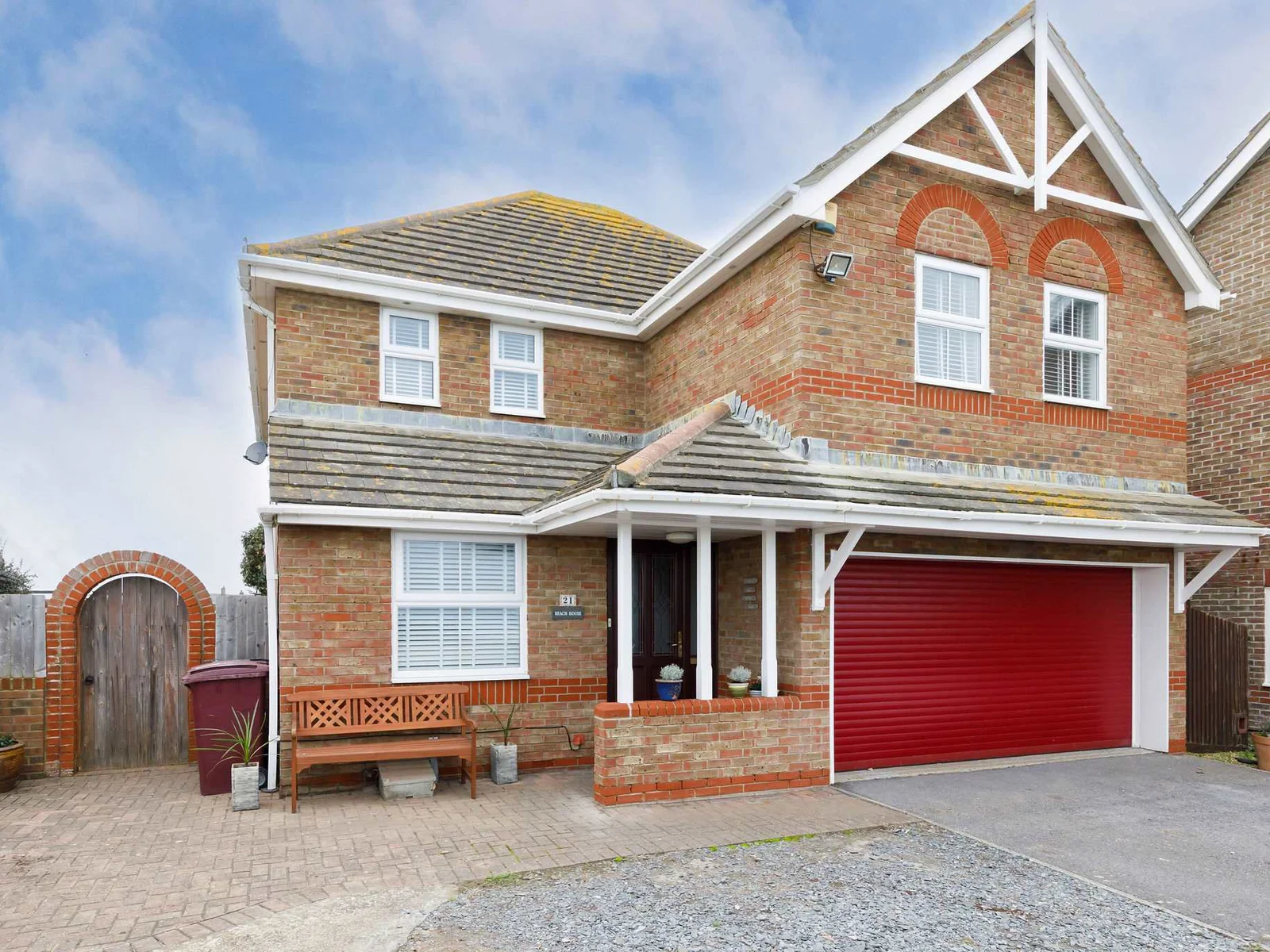 The home has plenty of off-road driveway parking.