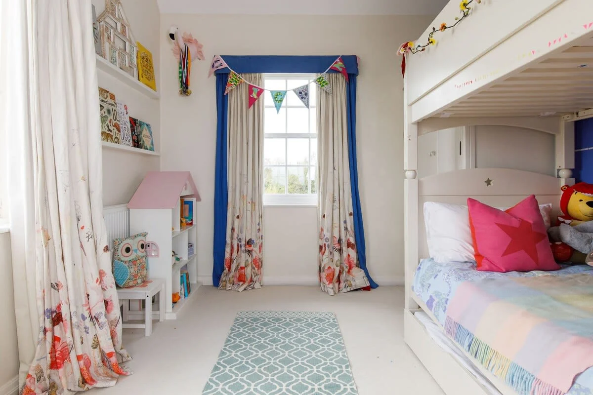 The bunk room is perfect for siblings.
