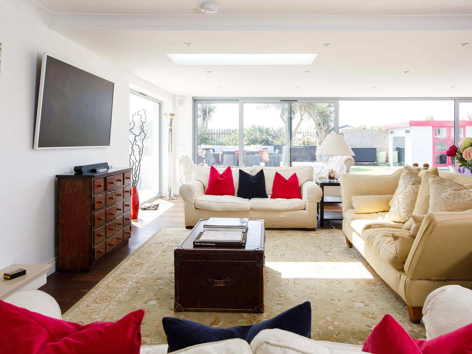 Retire to the lounge area in the evening for a favourite show or family film.
