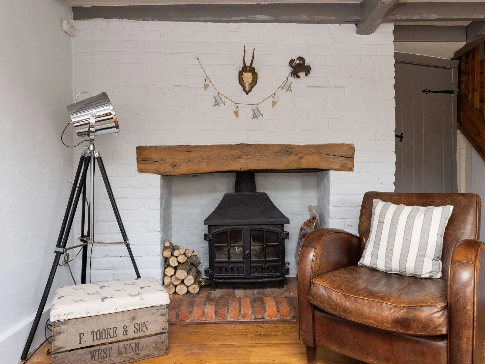 A wood burner for those winter evenings!