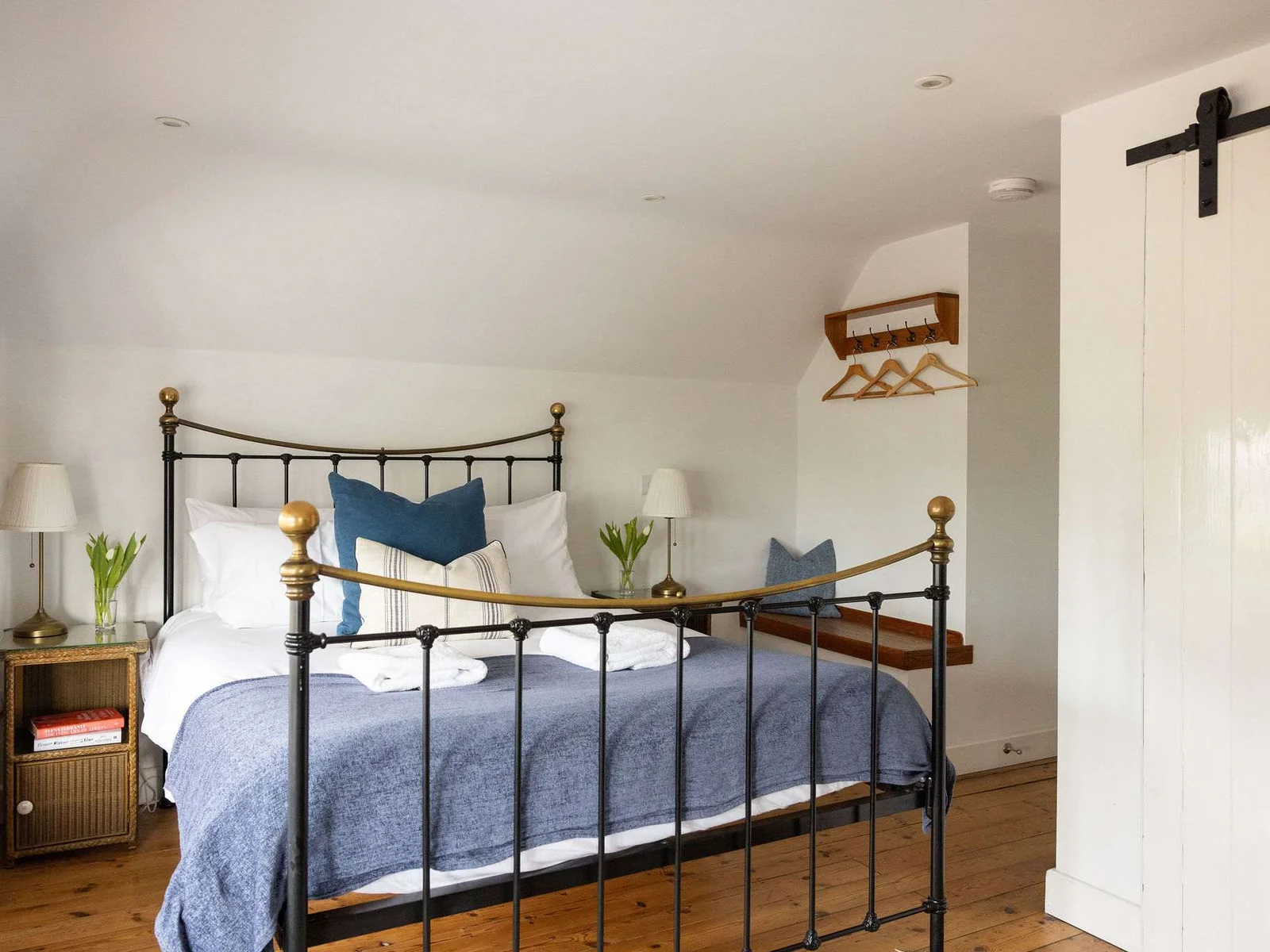 A calm and cosy bedroom designed for restful nights