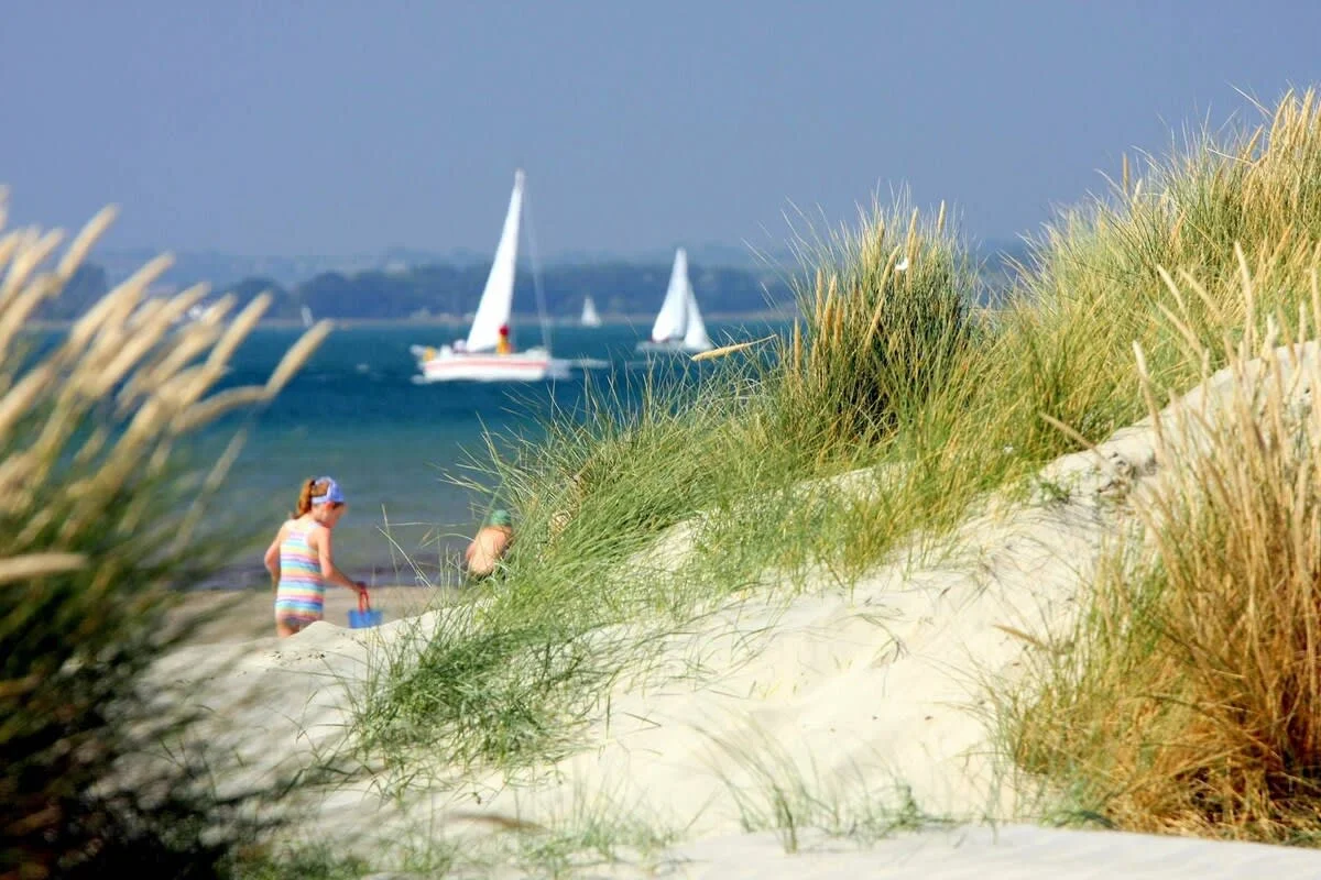 West Wittering beach, National Trust's East Head sand dunes are only a short walk away.