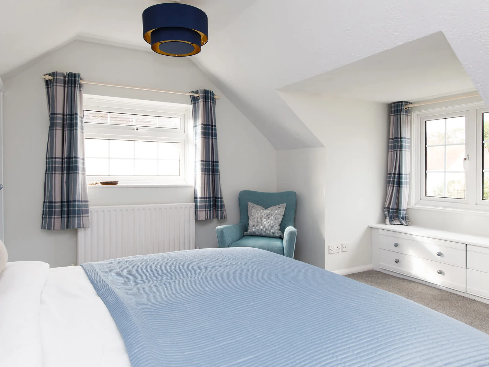 Each king room has wardrobe space and plenty of draws.