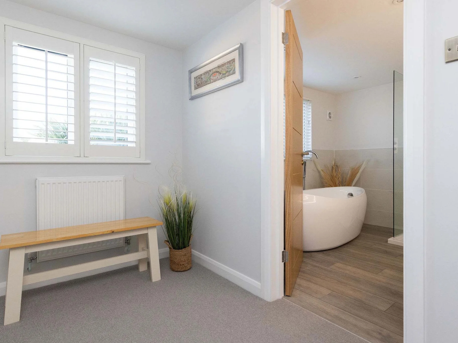 Head into the ensuite for a freshen up