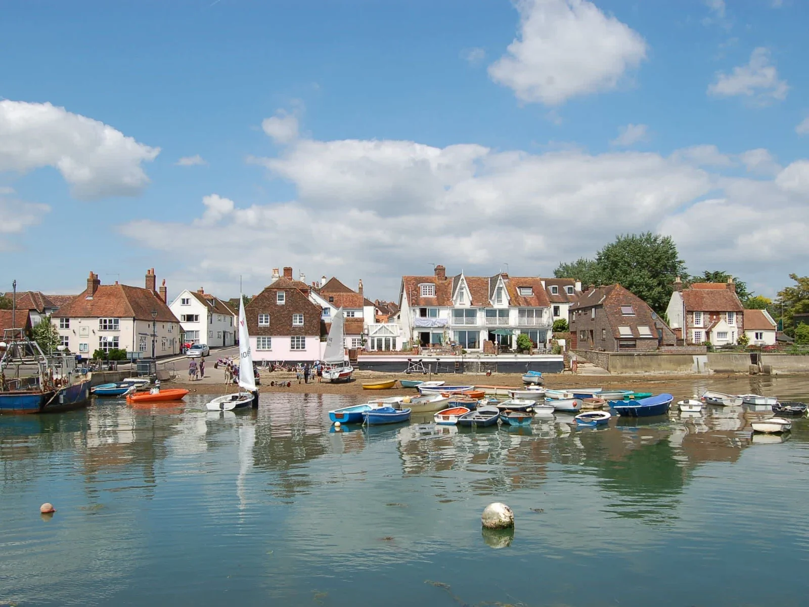 Emsworth village and quay, under 2 miles away, walkable in 30 minutes