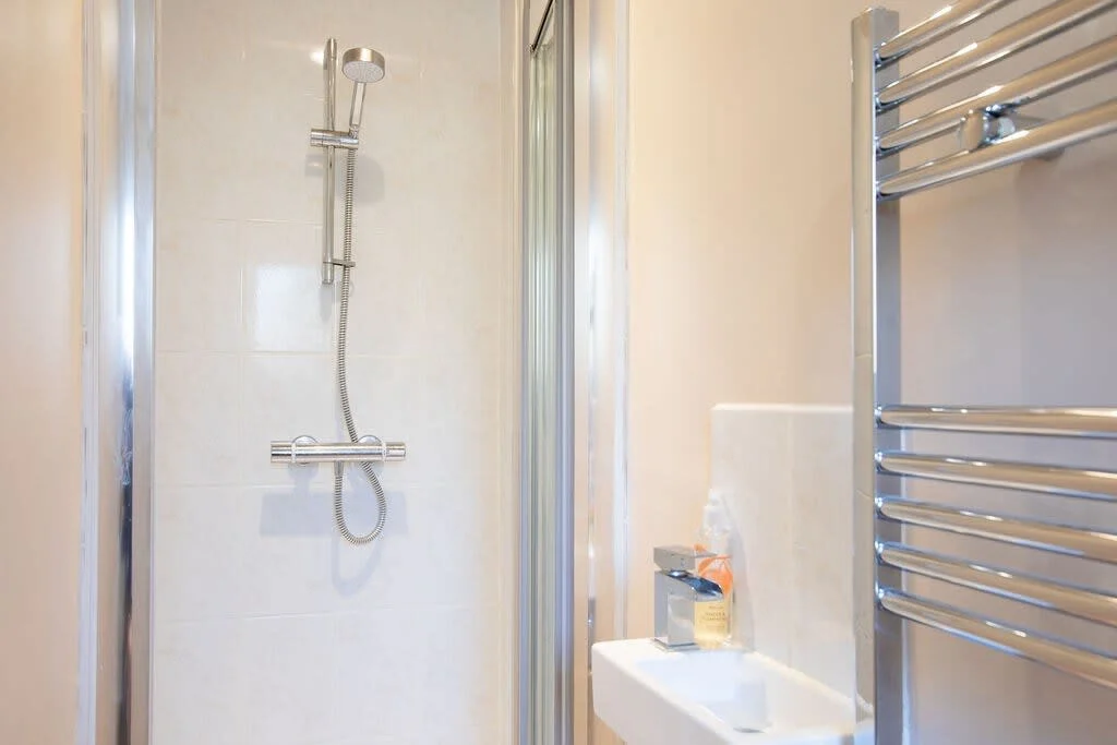 The house has a handy ground floor shower room.