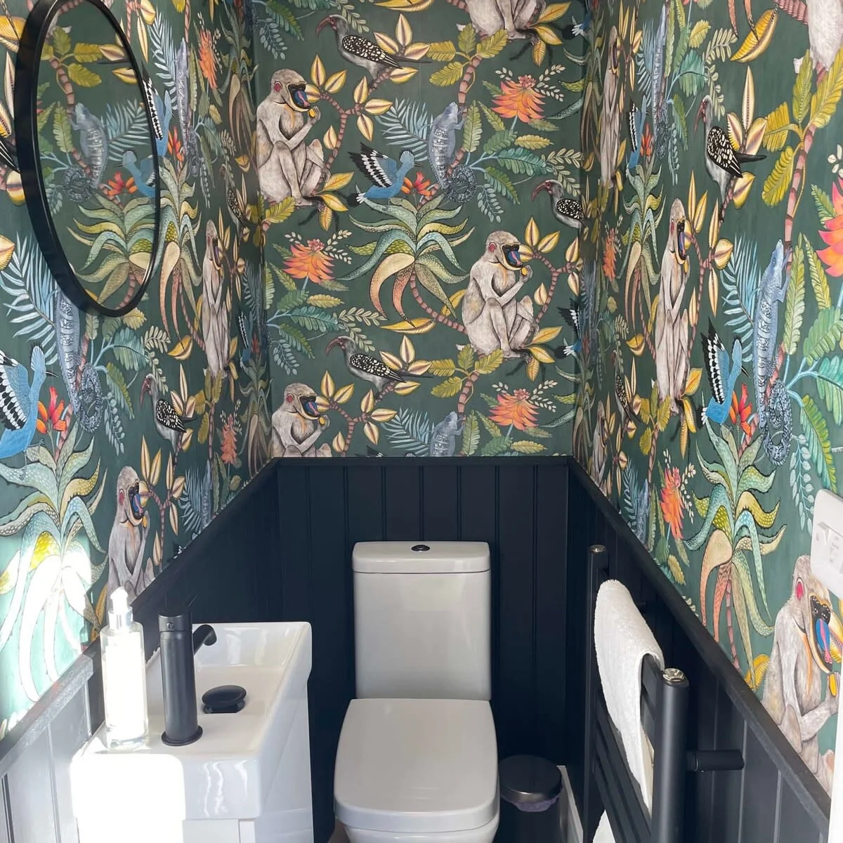 There is also a downstairs cloakroom with WC and sink.