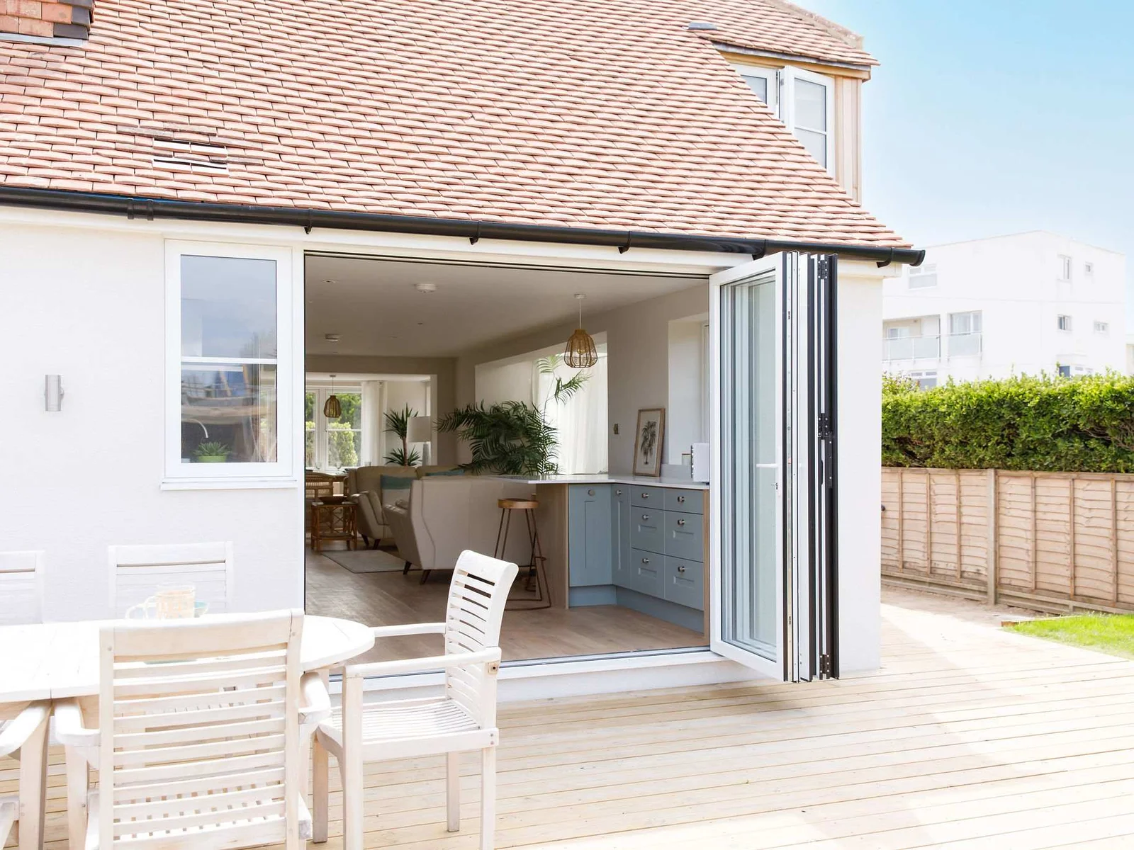 Bring the outside in with bifold doors