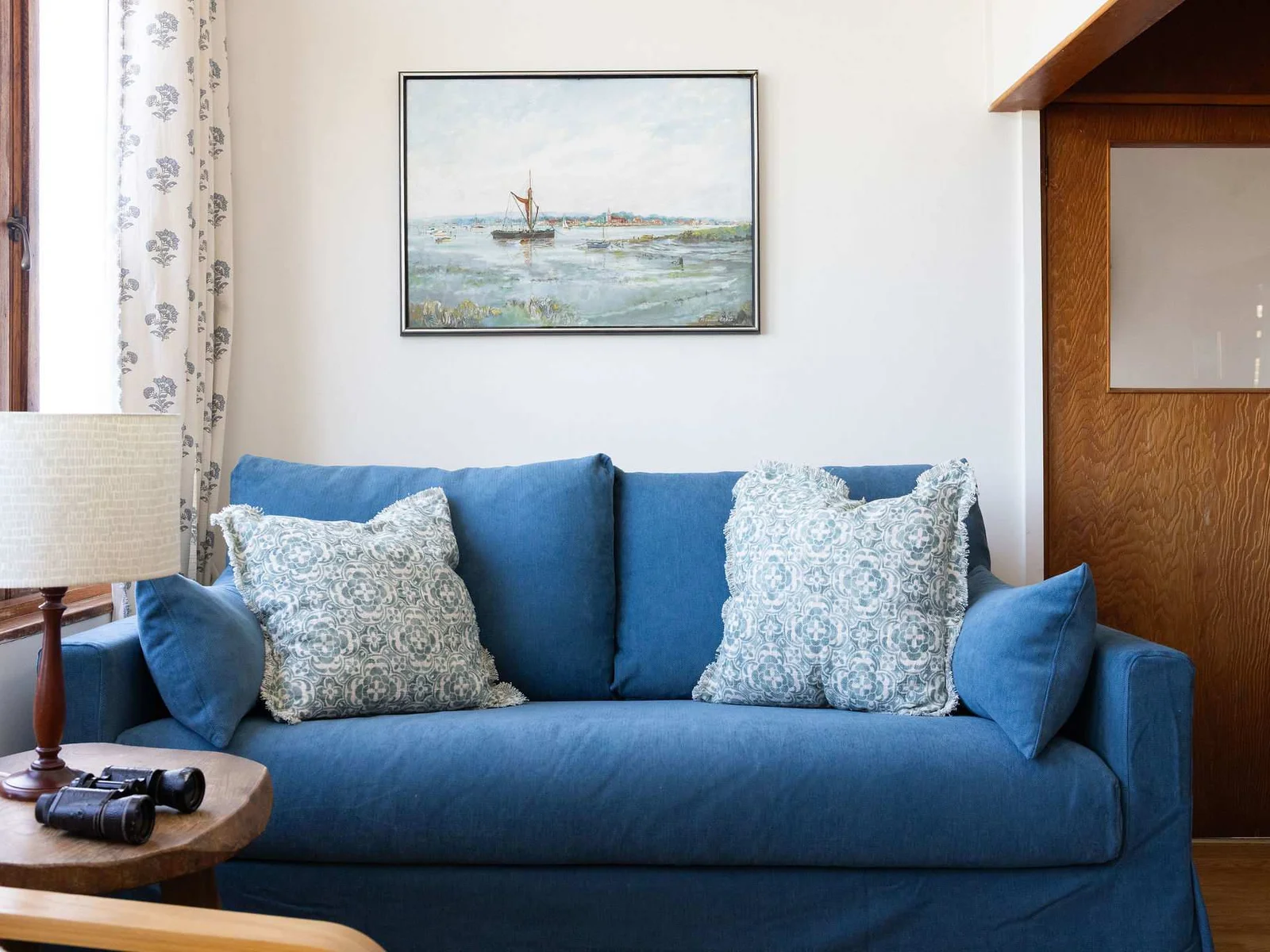 Sea views, soft seating, and binoculars