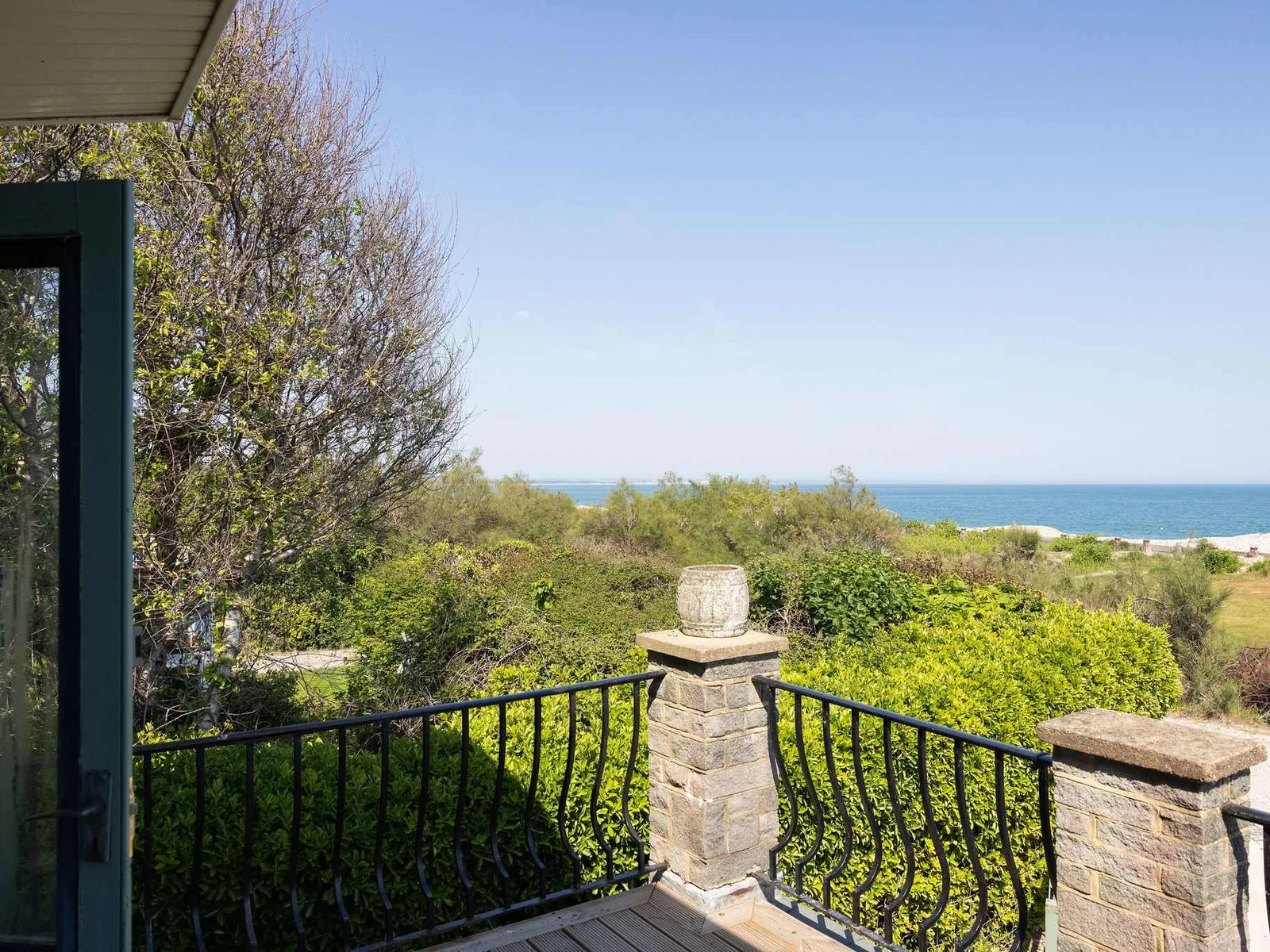Wide sea views from your private deck