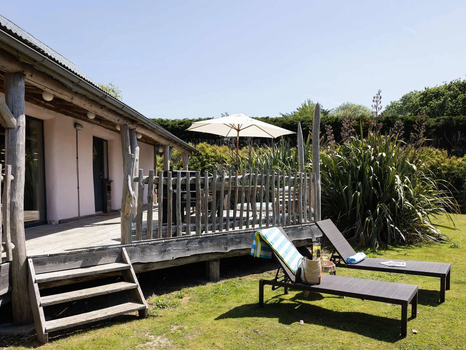 Stretch out, soak up the sun and unwind in your own private outdoor haven.