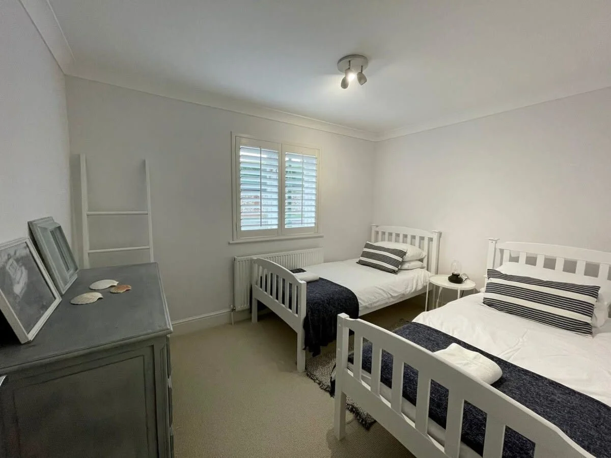 The next delightful twin bedroom