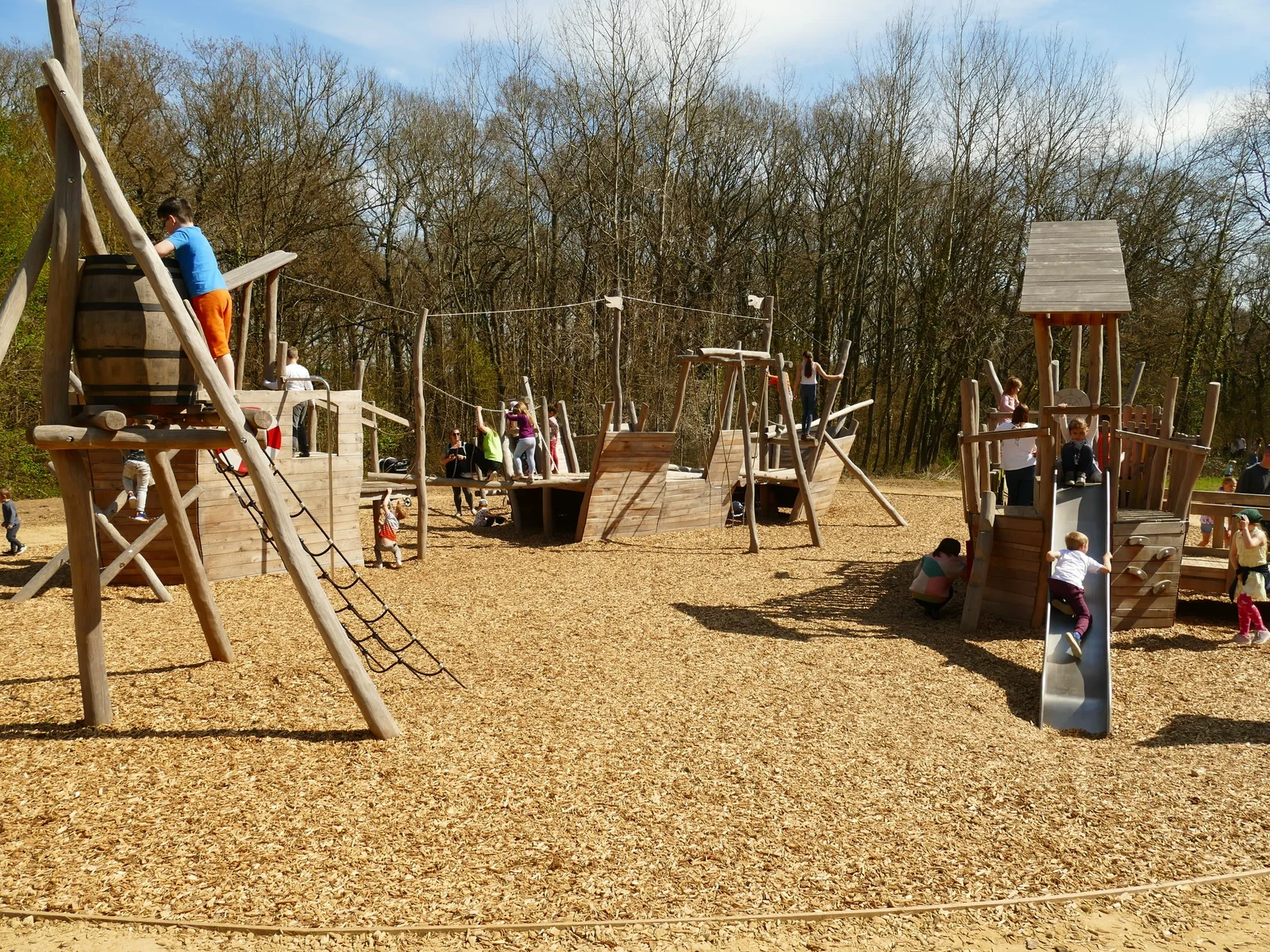 Playpark at River Hamble Country Park.