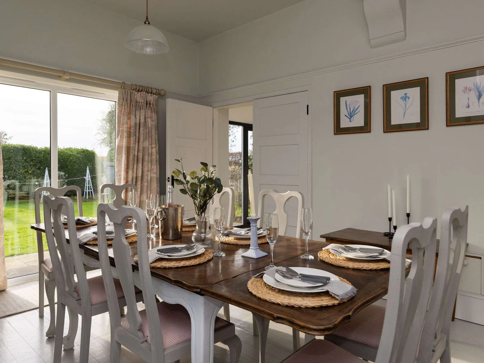 Inviting dining space perfect for gathering over meals.