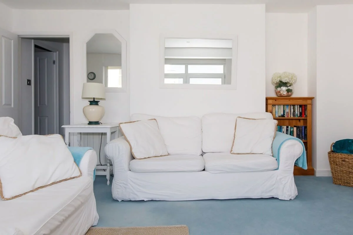 There are two comfy sofas in the apartment, so put your feet up and relax with a coffee.