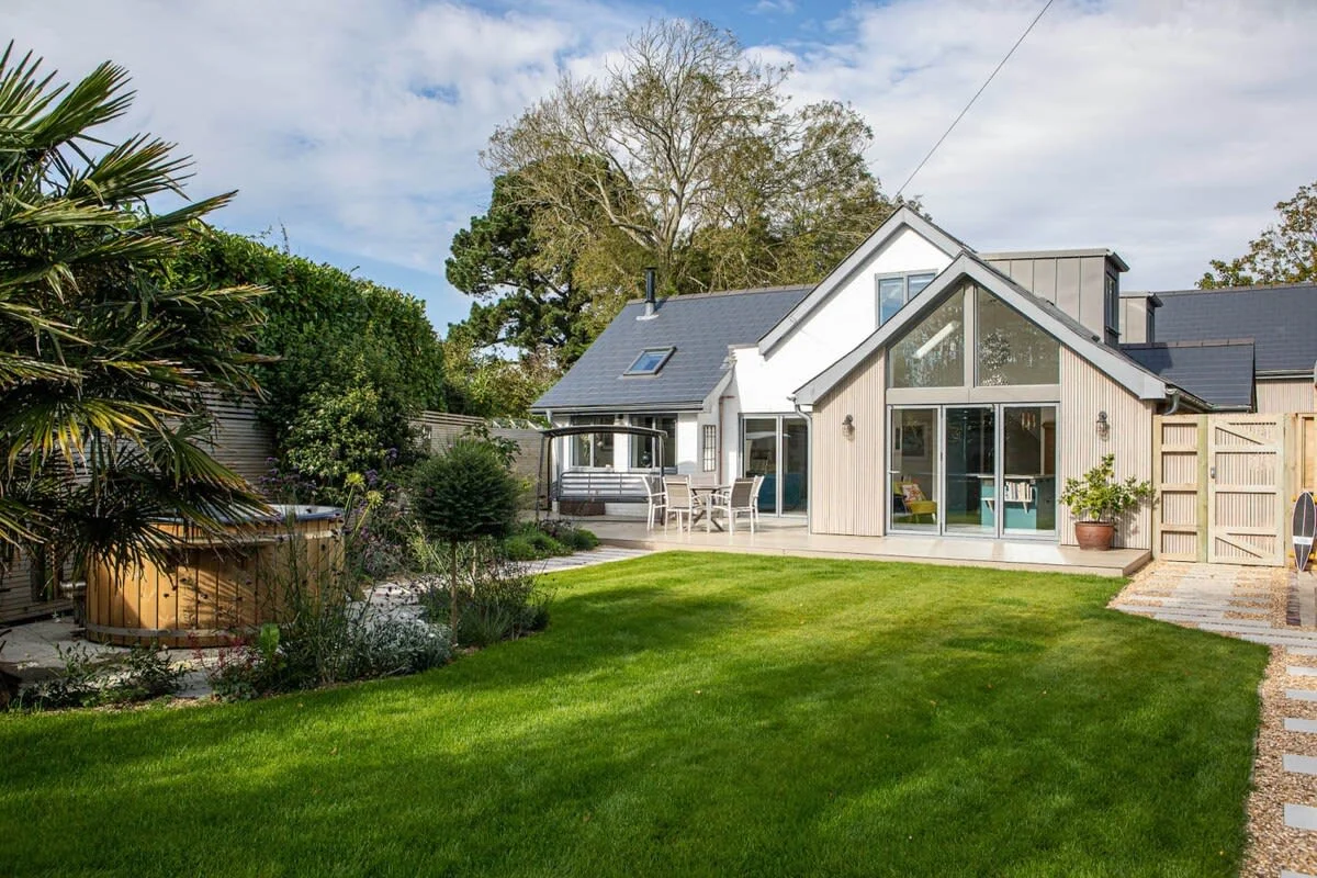 Revel in the privacy of the glorious garden