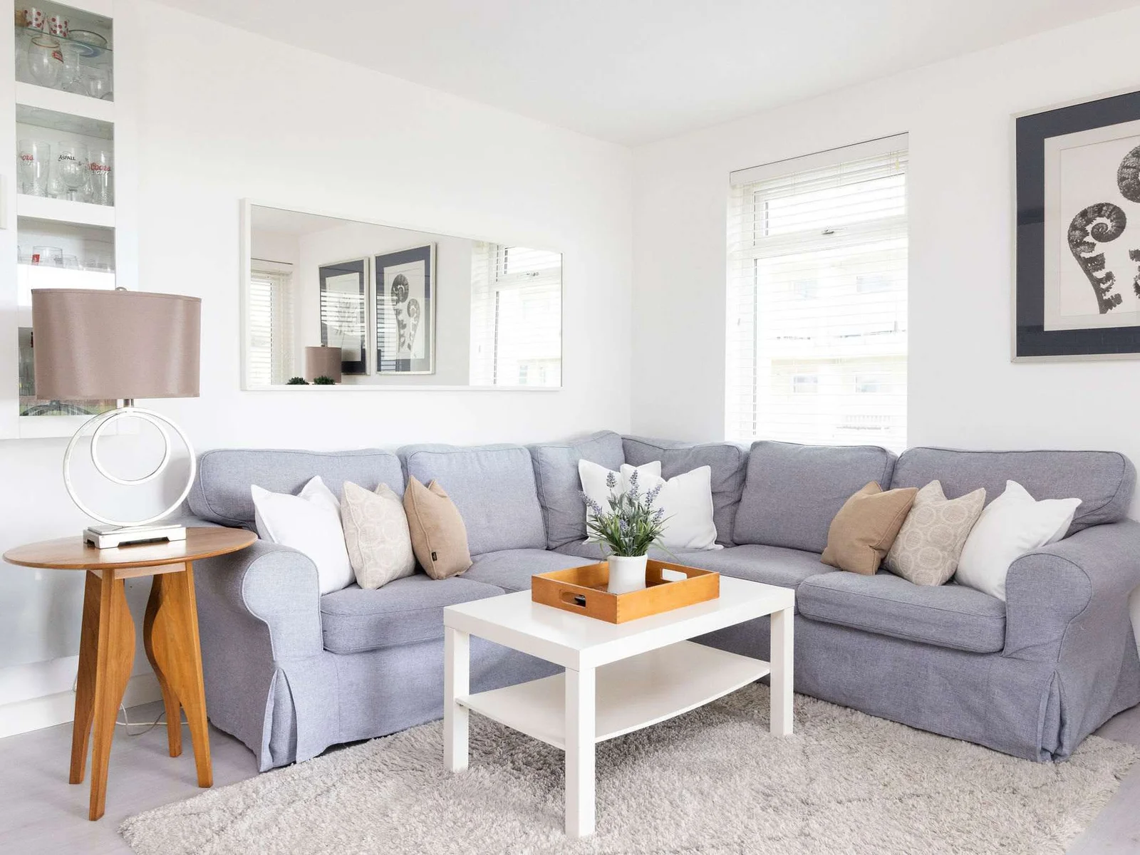 After a day exploring the local area, come back to an inviting and cosy living space.