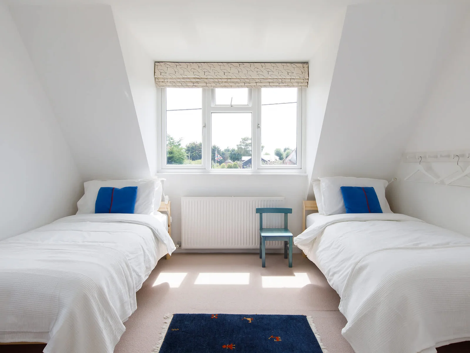 The twin room is perfect for siblings.