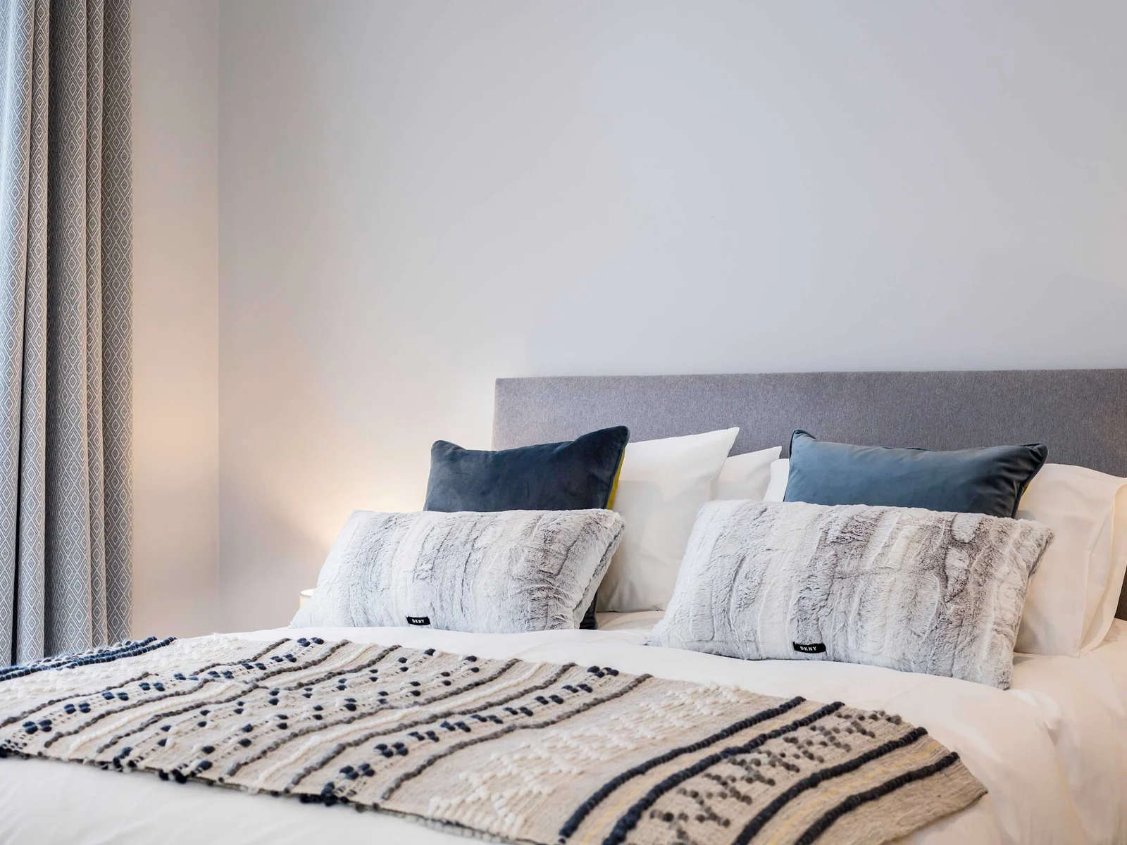 Our luxurious master bedroom