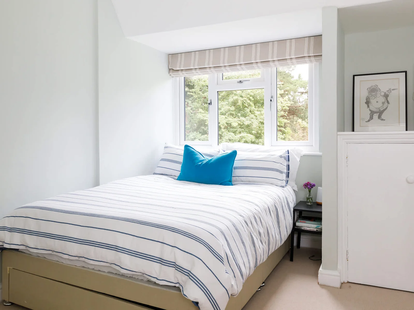 Tasteful double room.