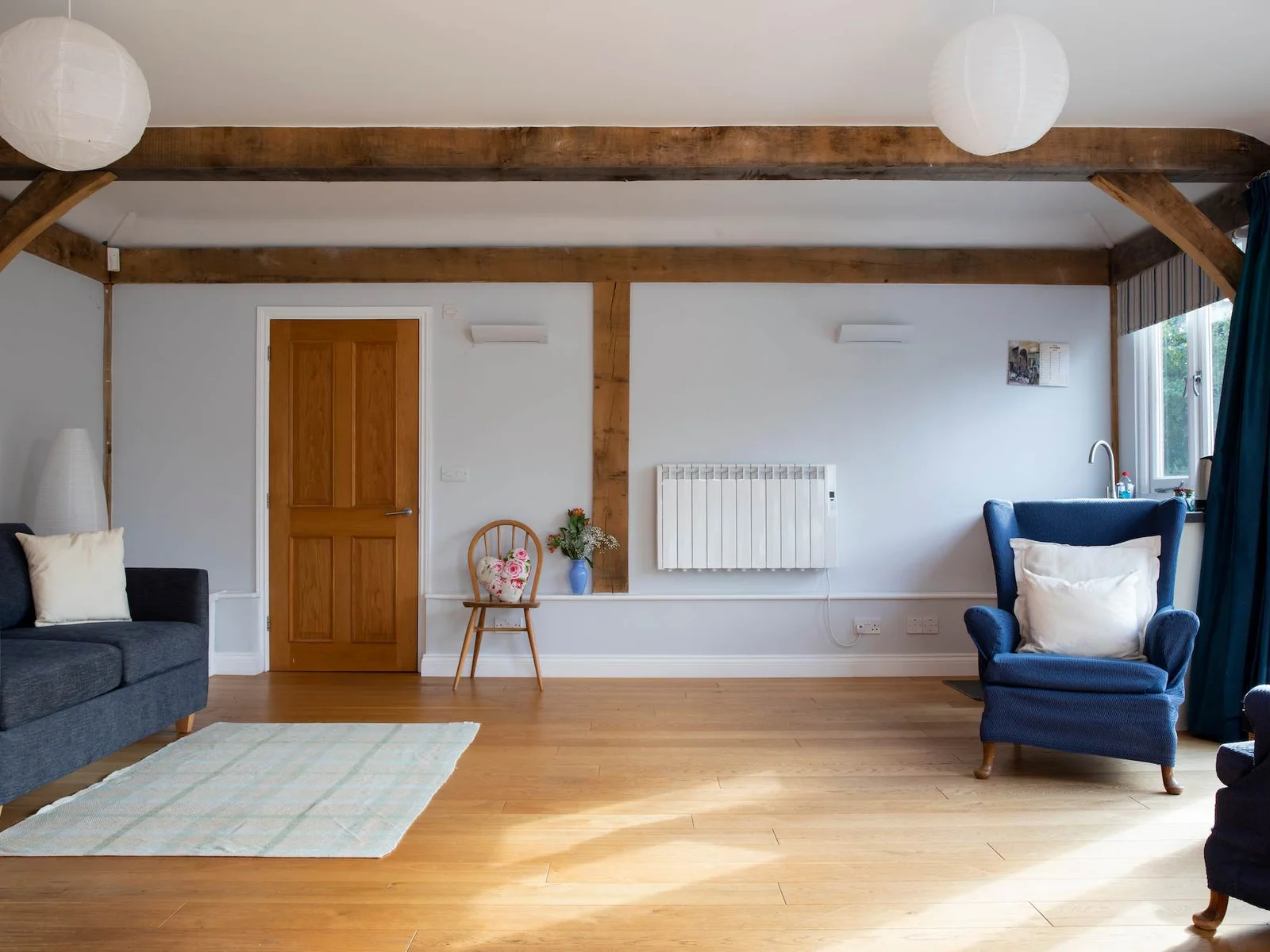 The annexe provides a peaceful space to relax