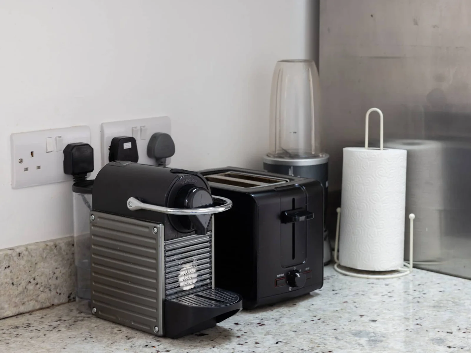 Morning coffee made easy with Nespresso machine