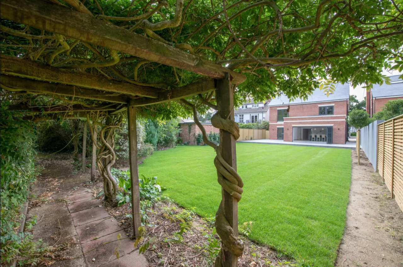 Garden when we moved in, now slightly different